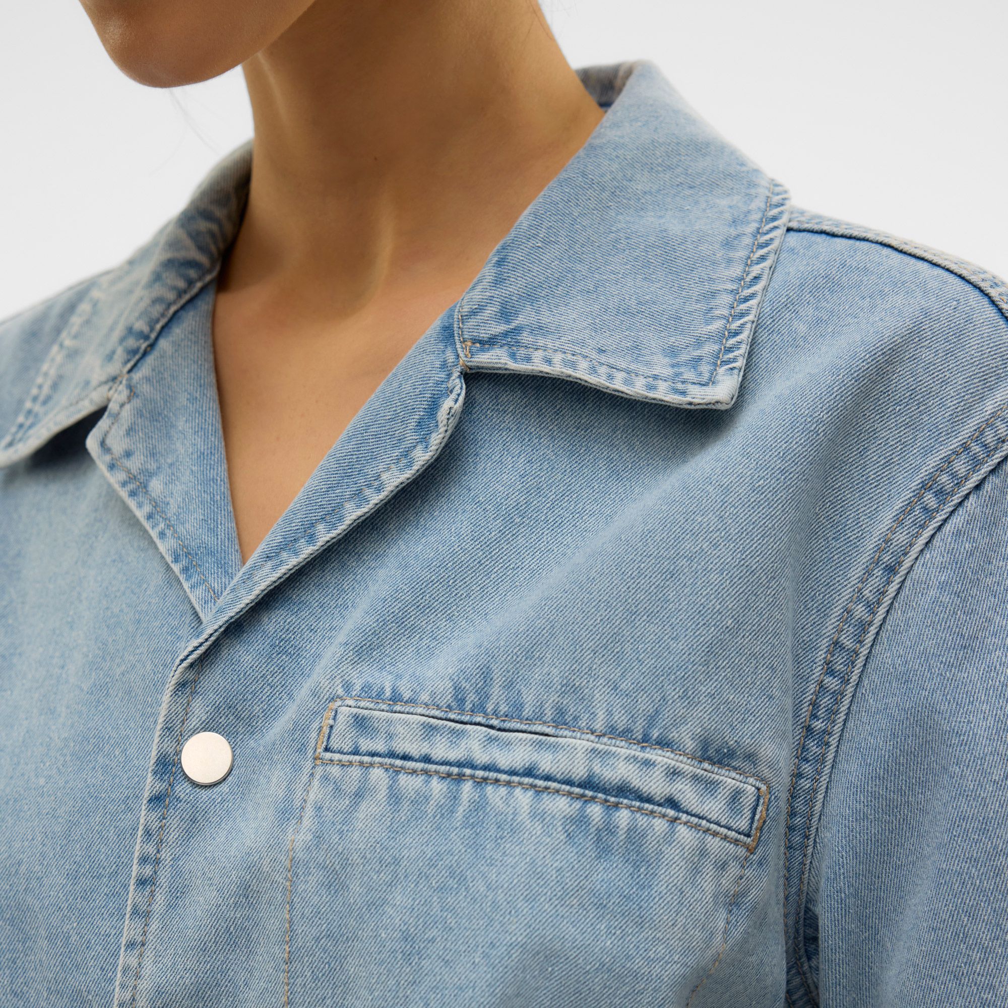 Blouse Vero Moda Mary Denim Femmes