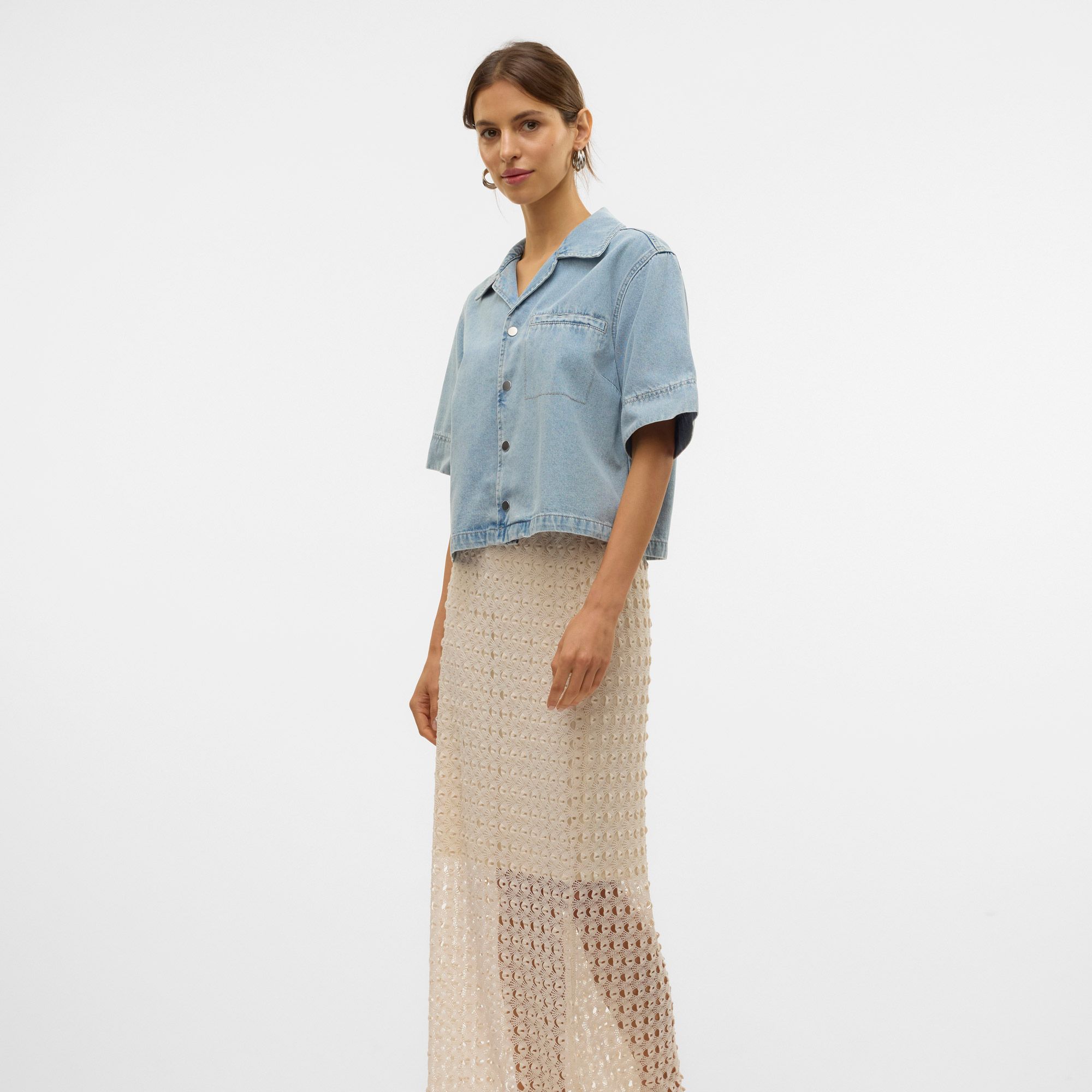 Blouse Vero Moda Mary Denim Femmes