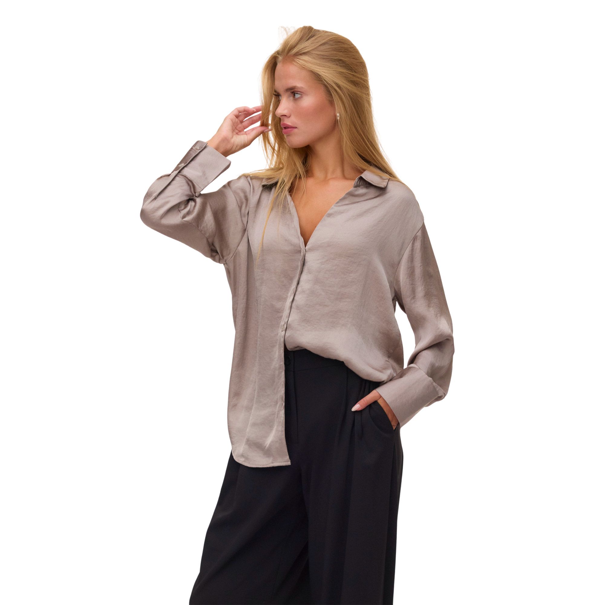 Vero Moda Sommer LS Shirt Dames
