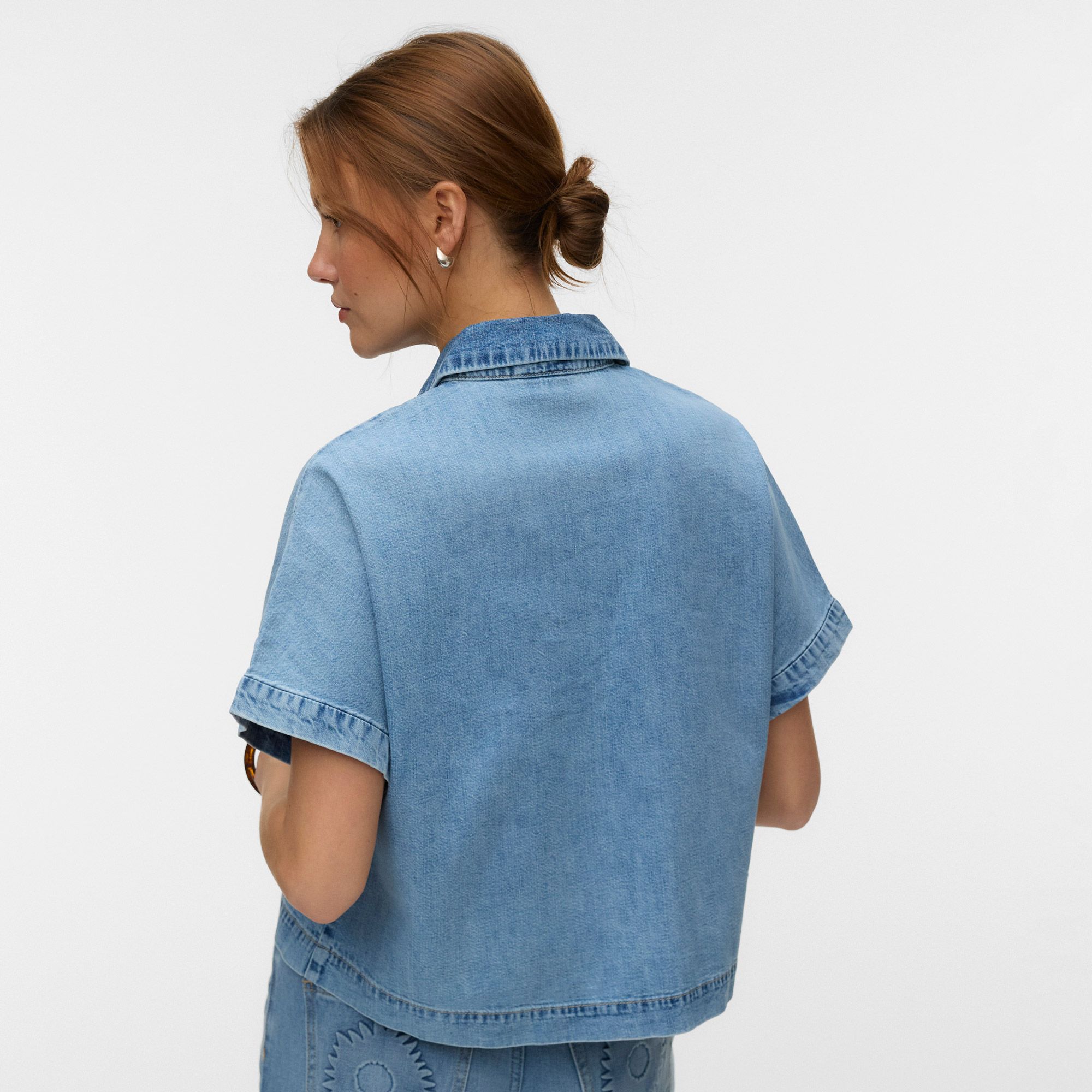 Vero Moda Ingeborg Denim Overhemd Dames