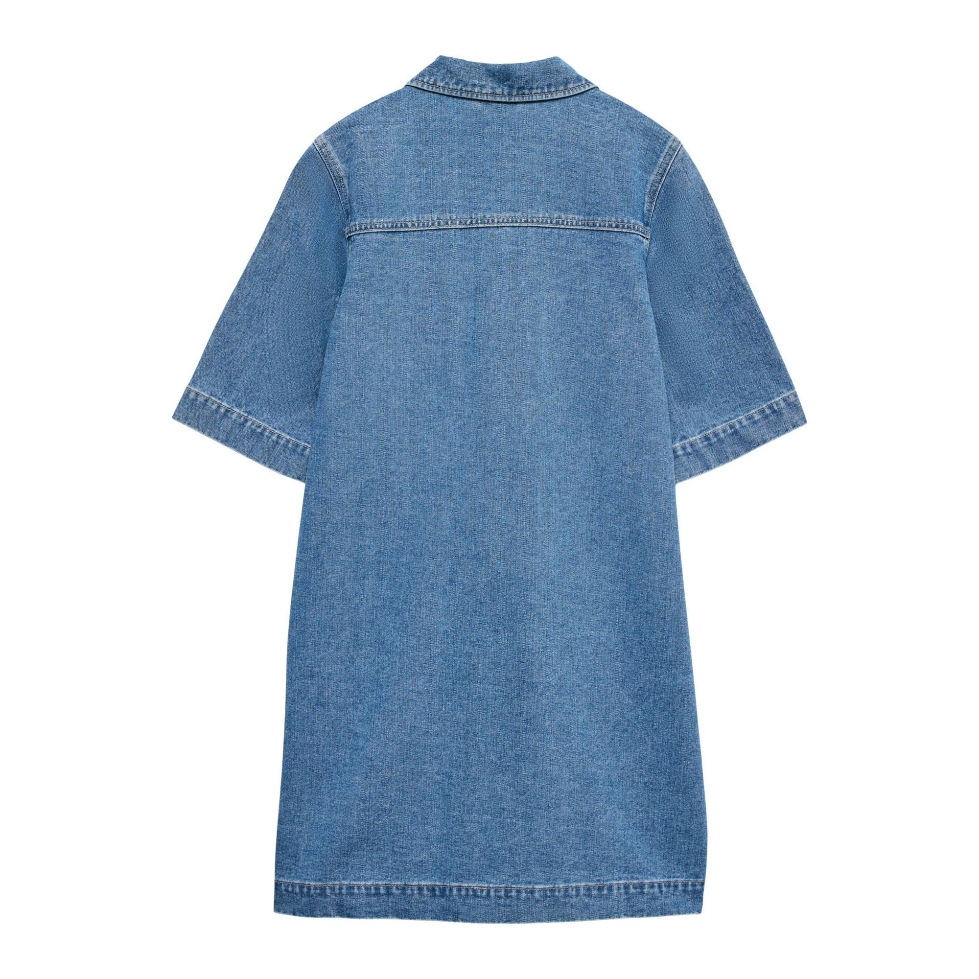 Vero Moda Fenja Denim Short Jurk Dames