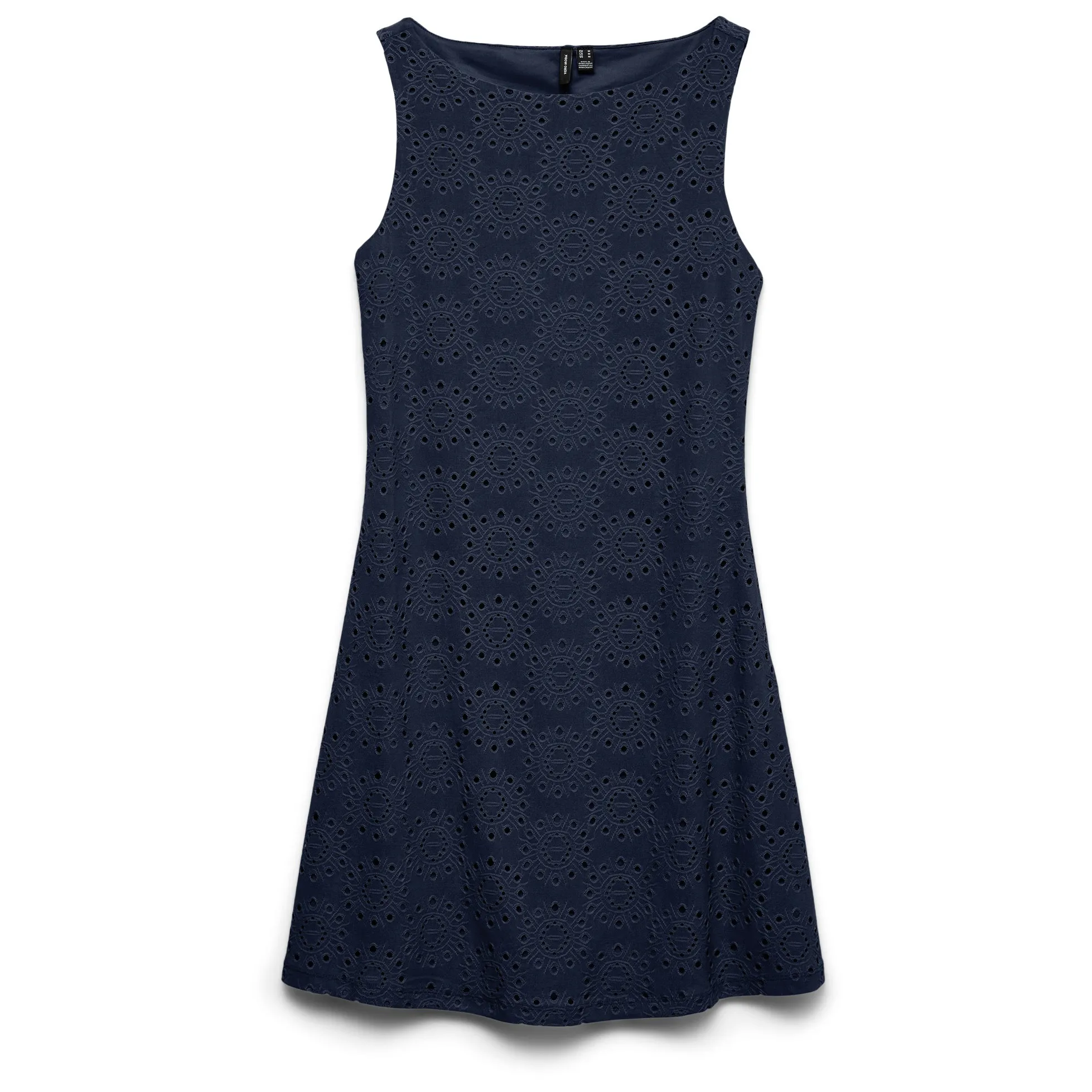 Vero Moda Liv SL Boat Neck Short Jurk Dames