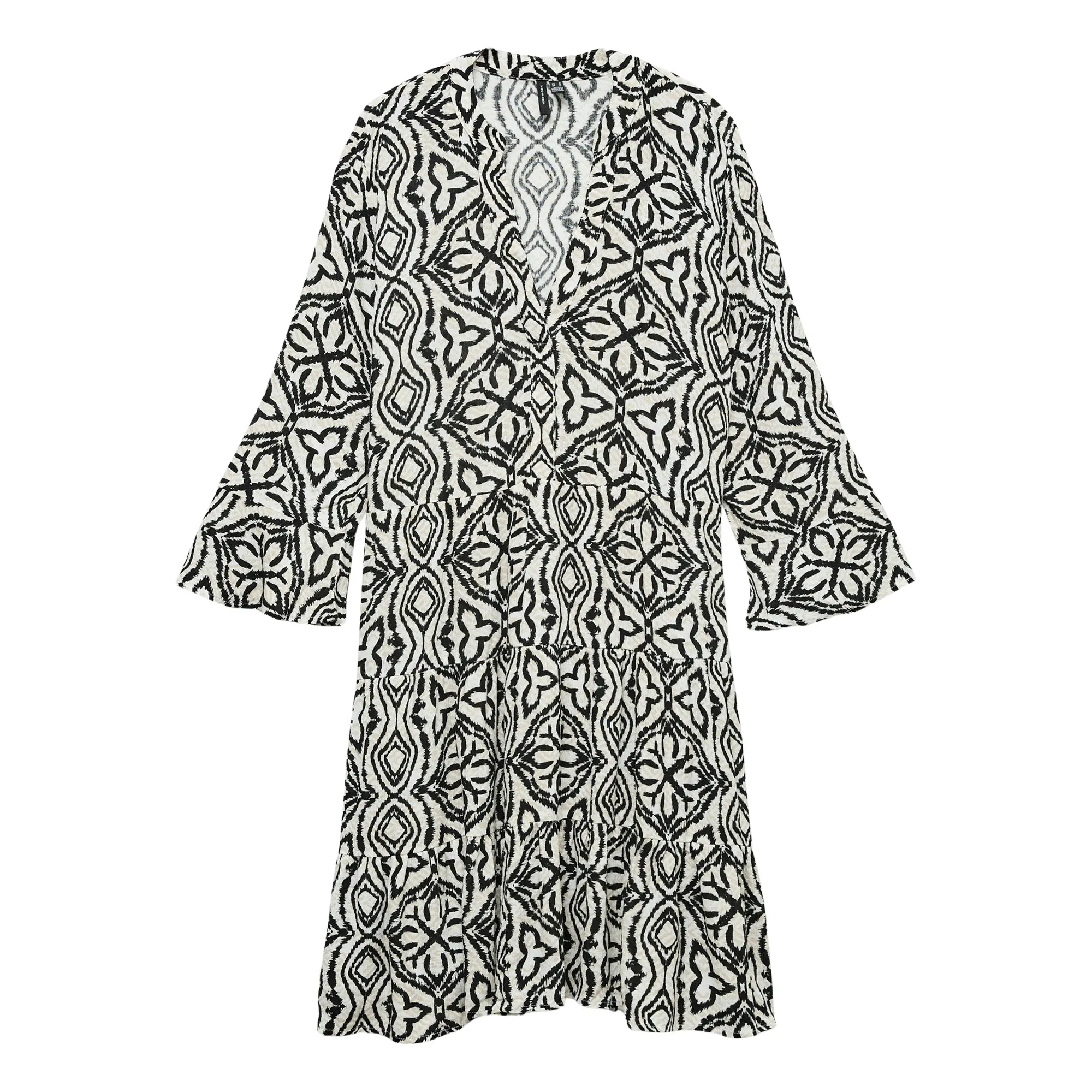 Vero Moda Menny LS V-neck Short Jurk Dames