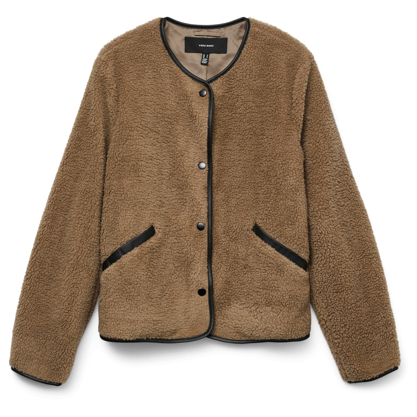 Vero Moda Candice Short Fleece Jas Dames