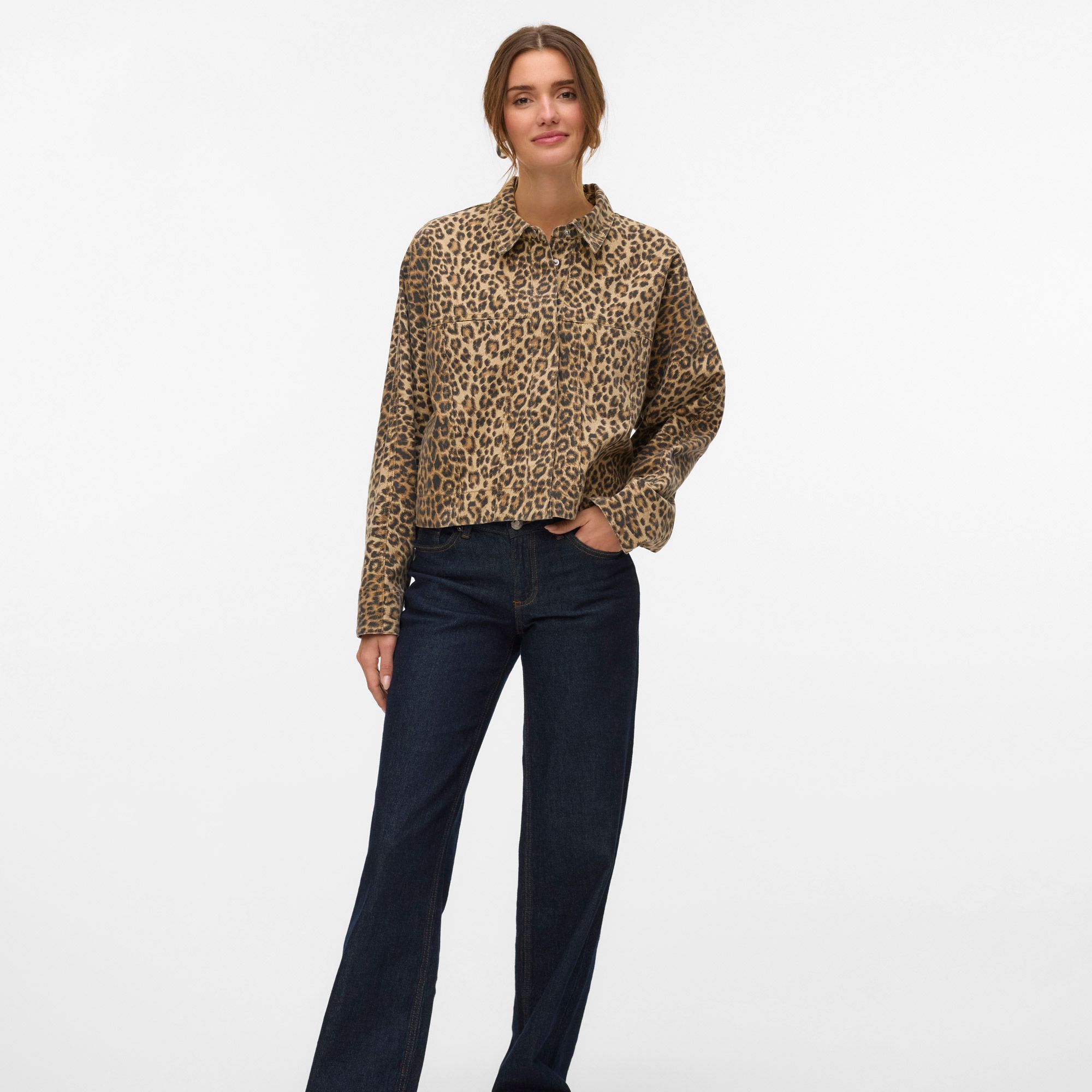 Vero Moda Nixi Leo Denim Jas Dames