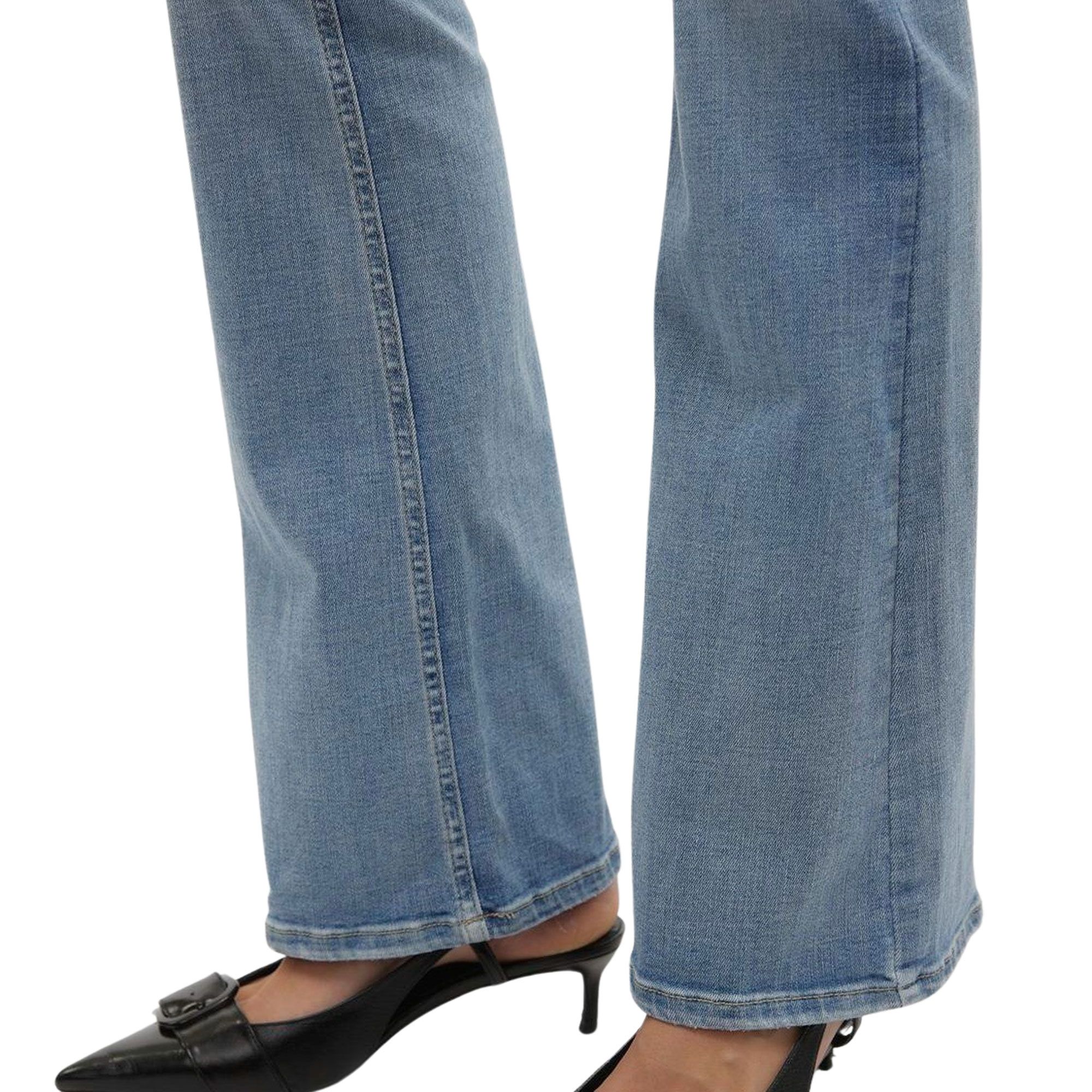 Vero Moda Flash Mid Rise Flared Jeans Dames