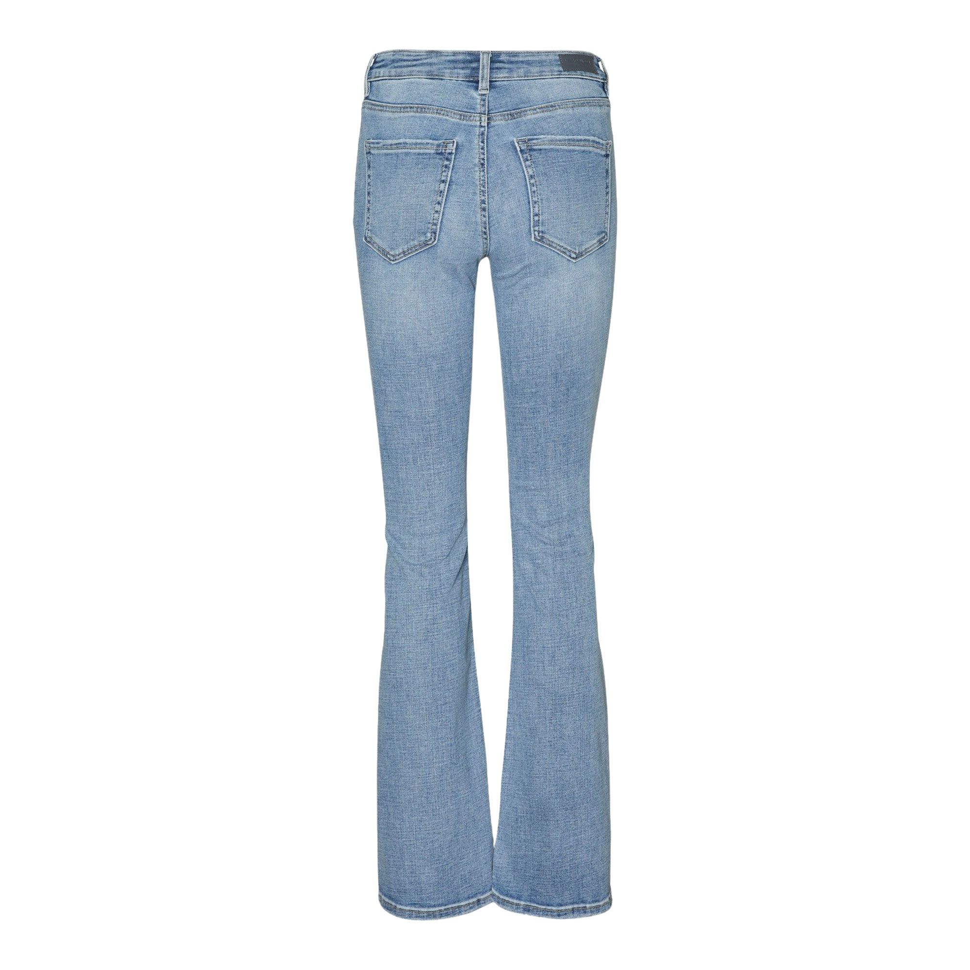 Vero Moda Flash Mid Rise Flared Jeans Dames