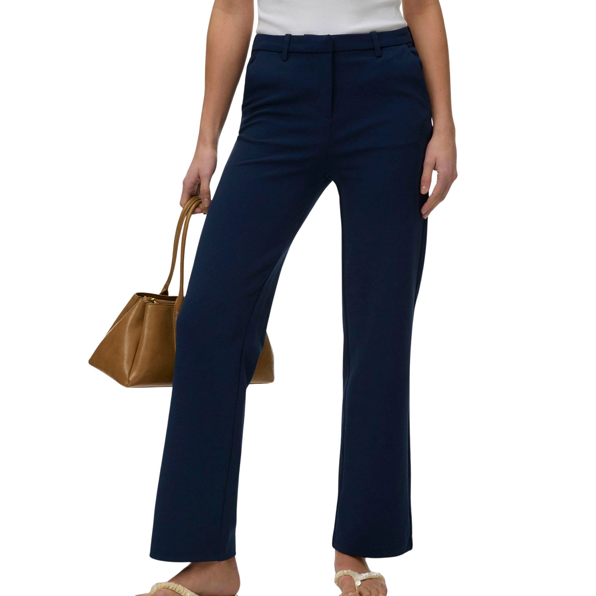 Vero Moda Zamira Mid Waist Broek Dames