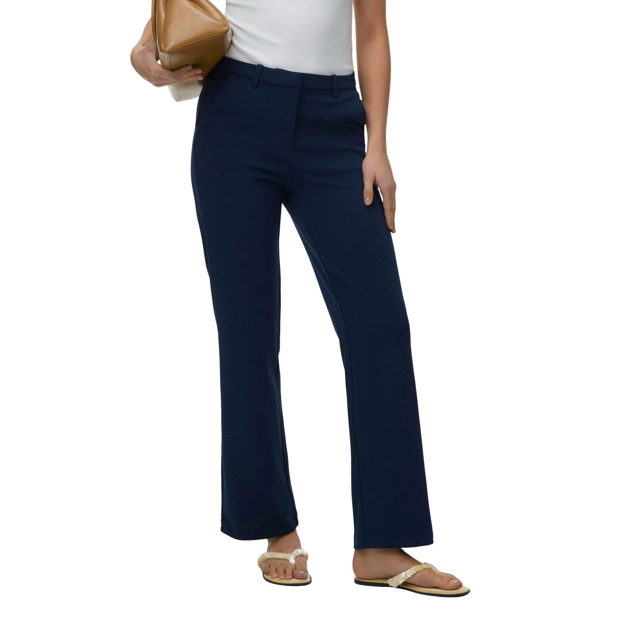 Vero Moda Zamira Mid Waist Broek Dames