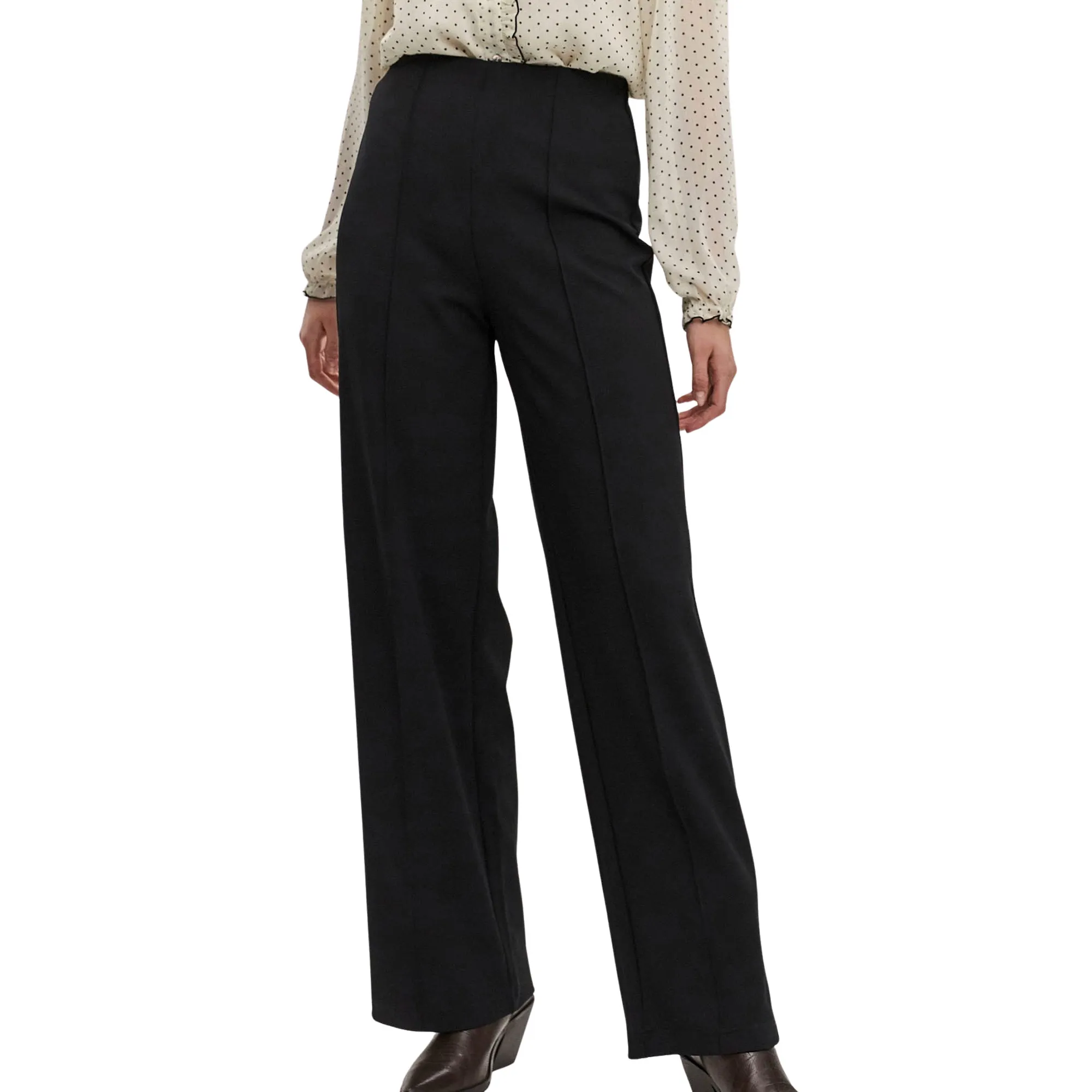 Pantalon Vero Moda Becky High Waist Wide Femmes