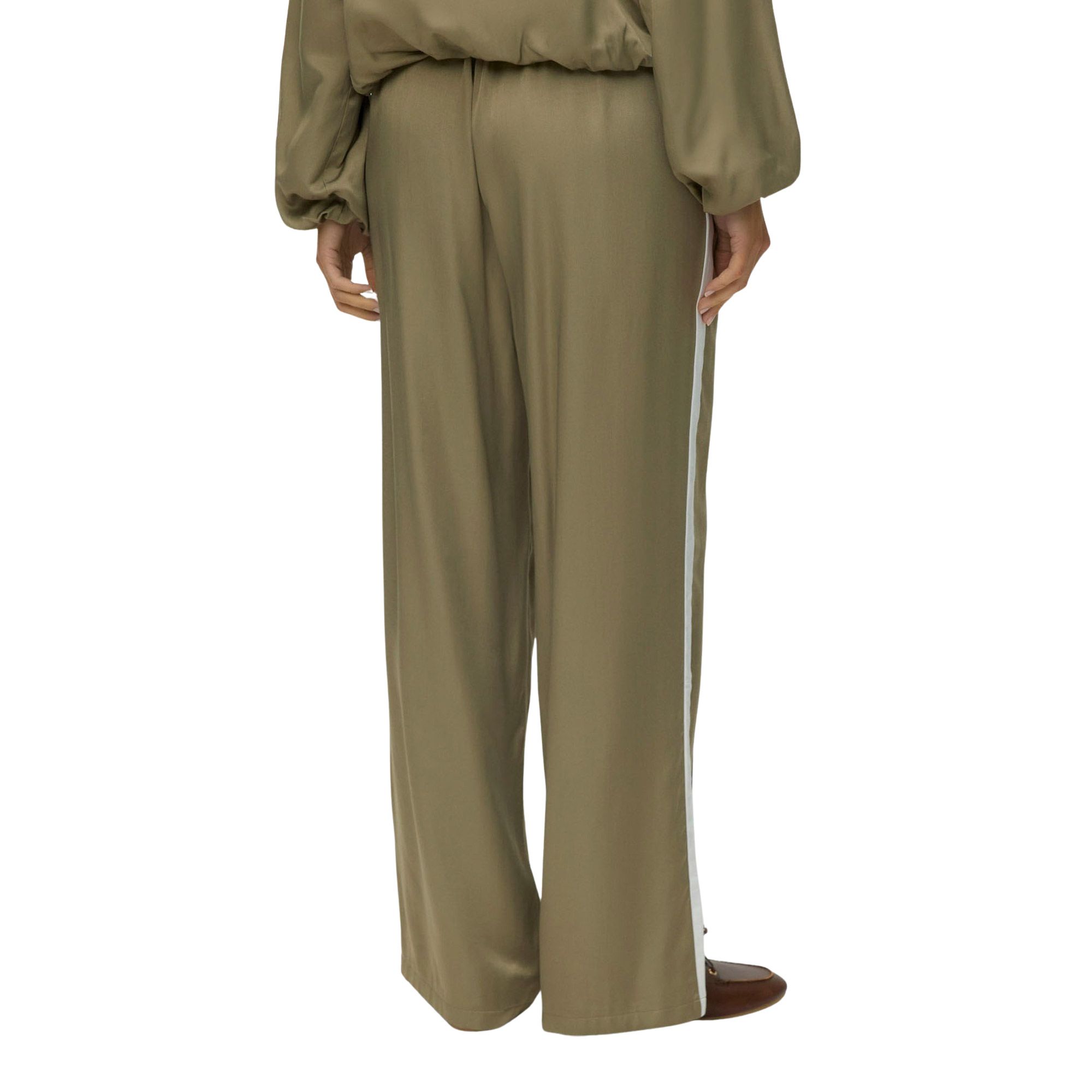 Vero Moda Vina Detail High Waist Straight Broek Dames