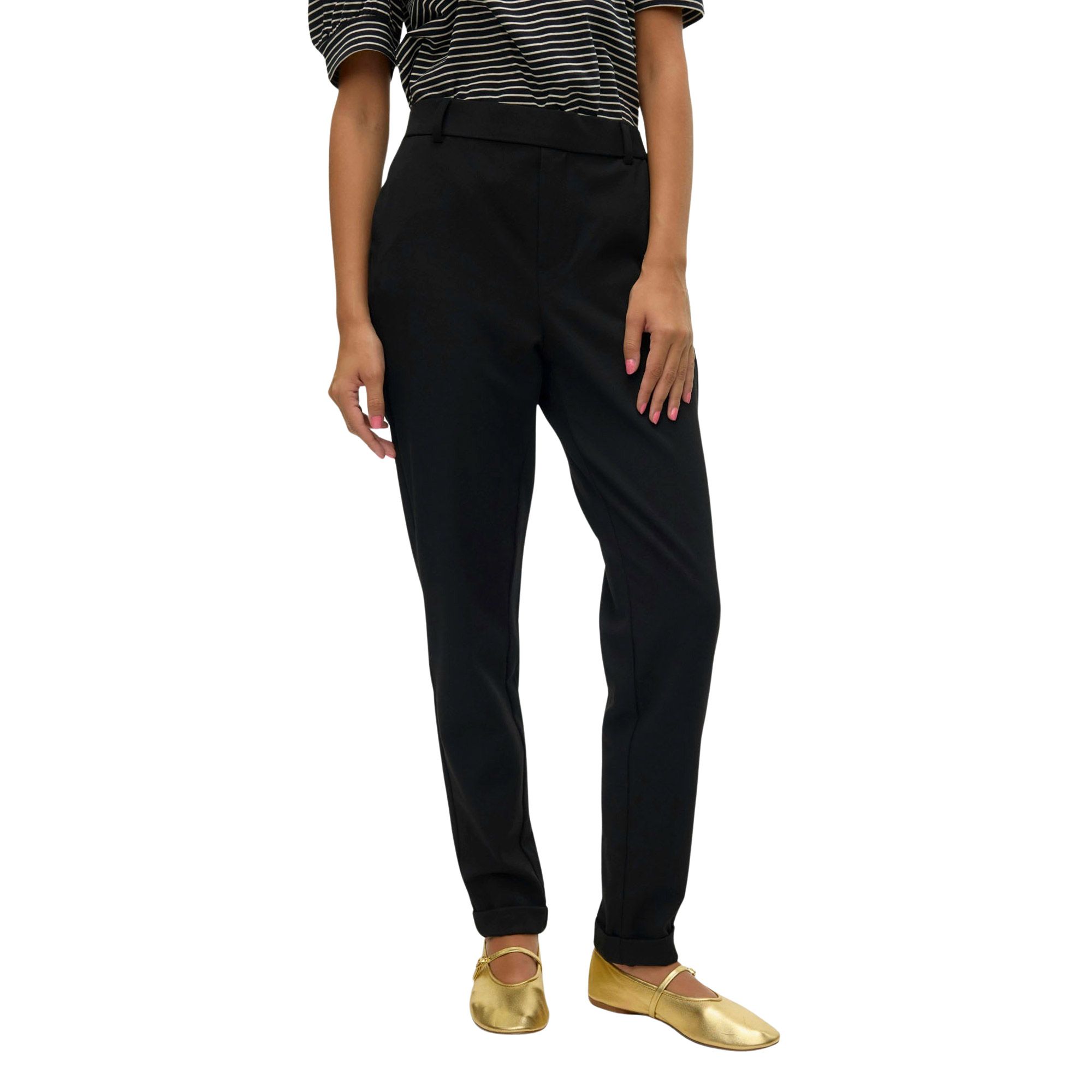 Vero Moda Maya MW Loose Solid Pants Women