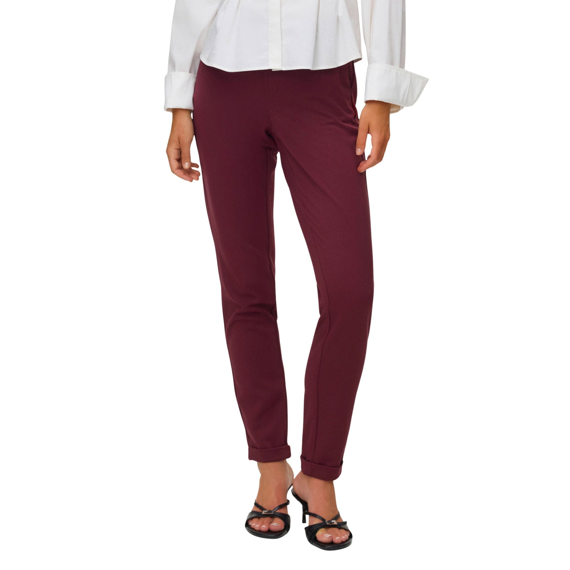 Vero Moda Maya MW Loose Solid Pants Women