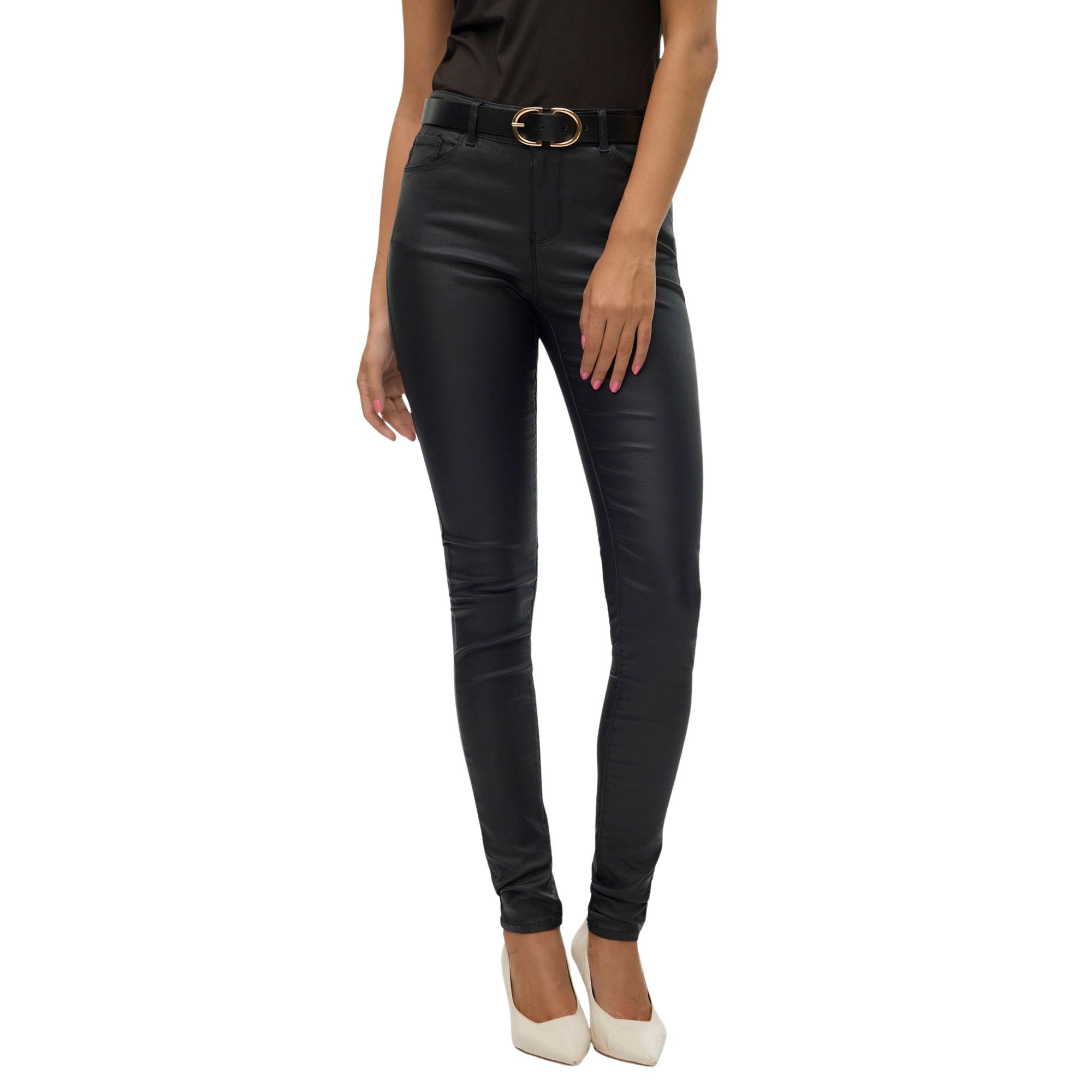 Vero Moda Seven Smooth Coated Broek Dames