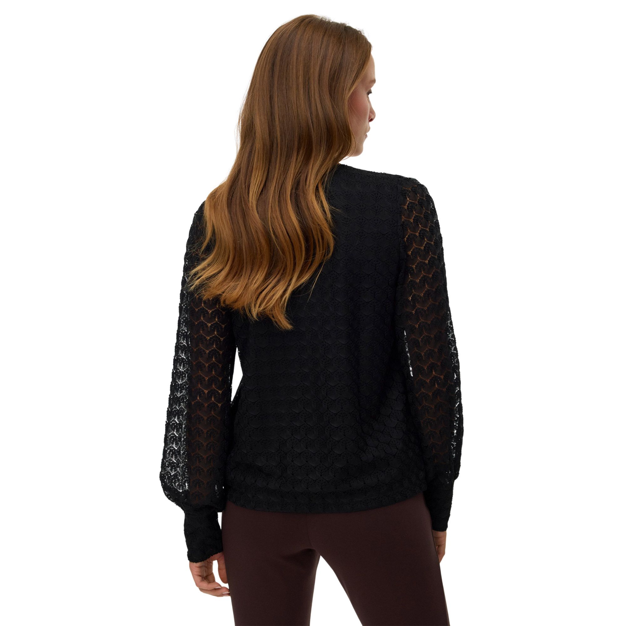 Vero Moda Becca LS Lace Top Dames