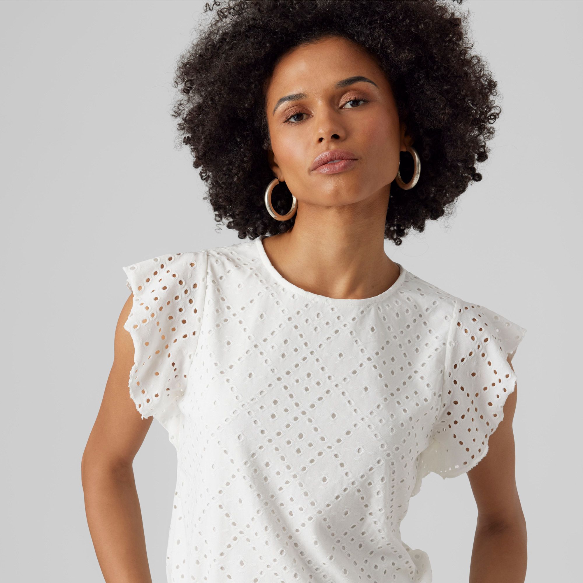 Vero Moda Tassa Frill Shirt Dames