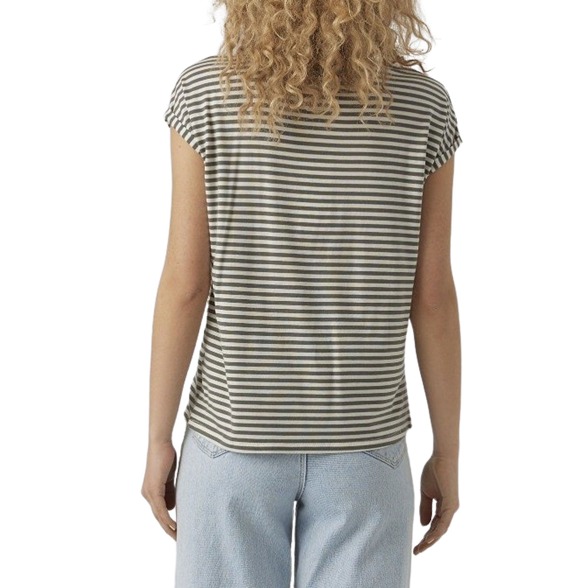 Vero Moda Ava Plain Stripe Shirt Dames