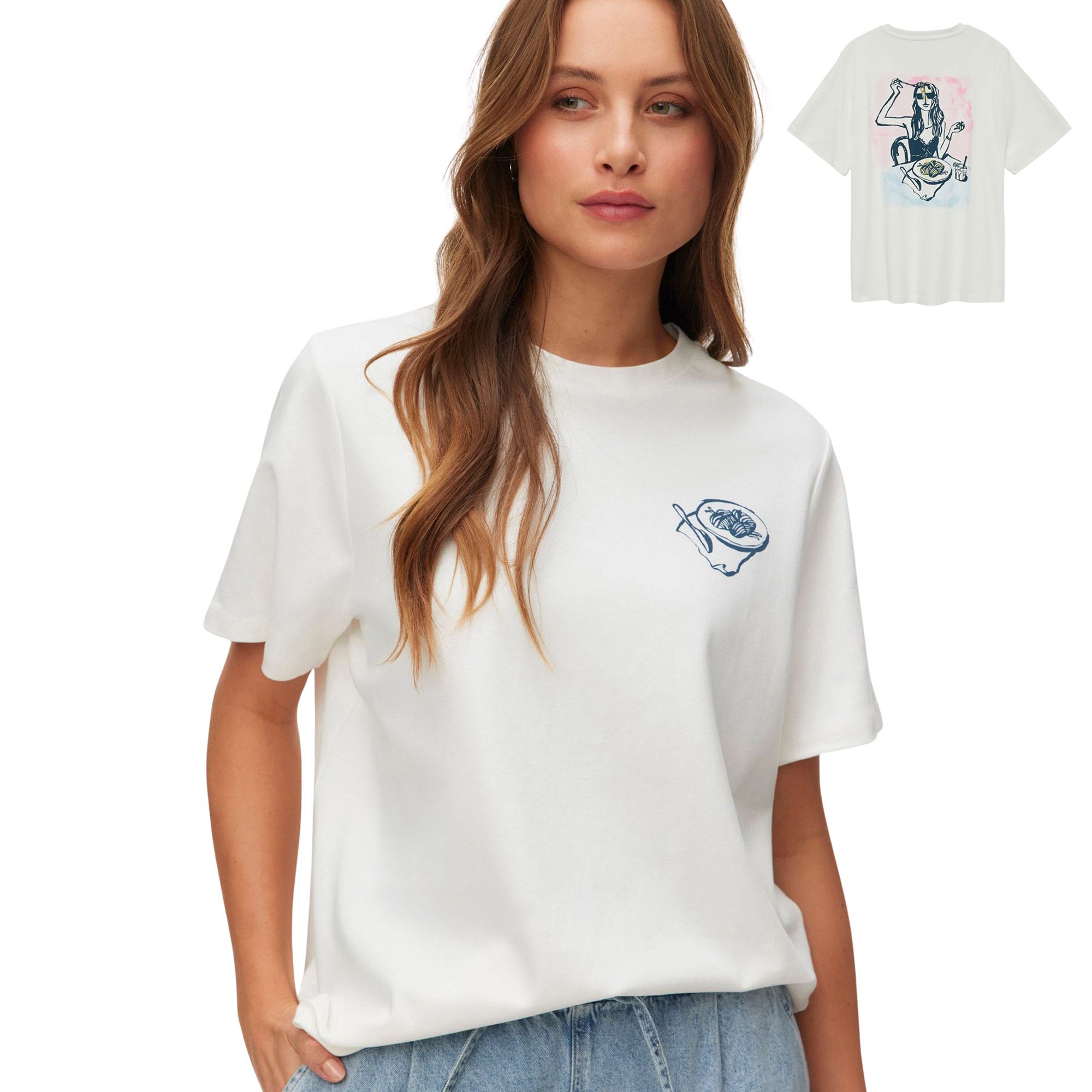 Vero Moda Vera Caty SS T-shirt Dames
