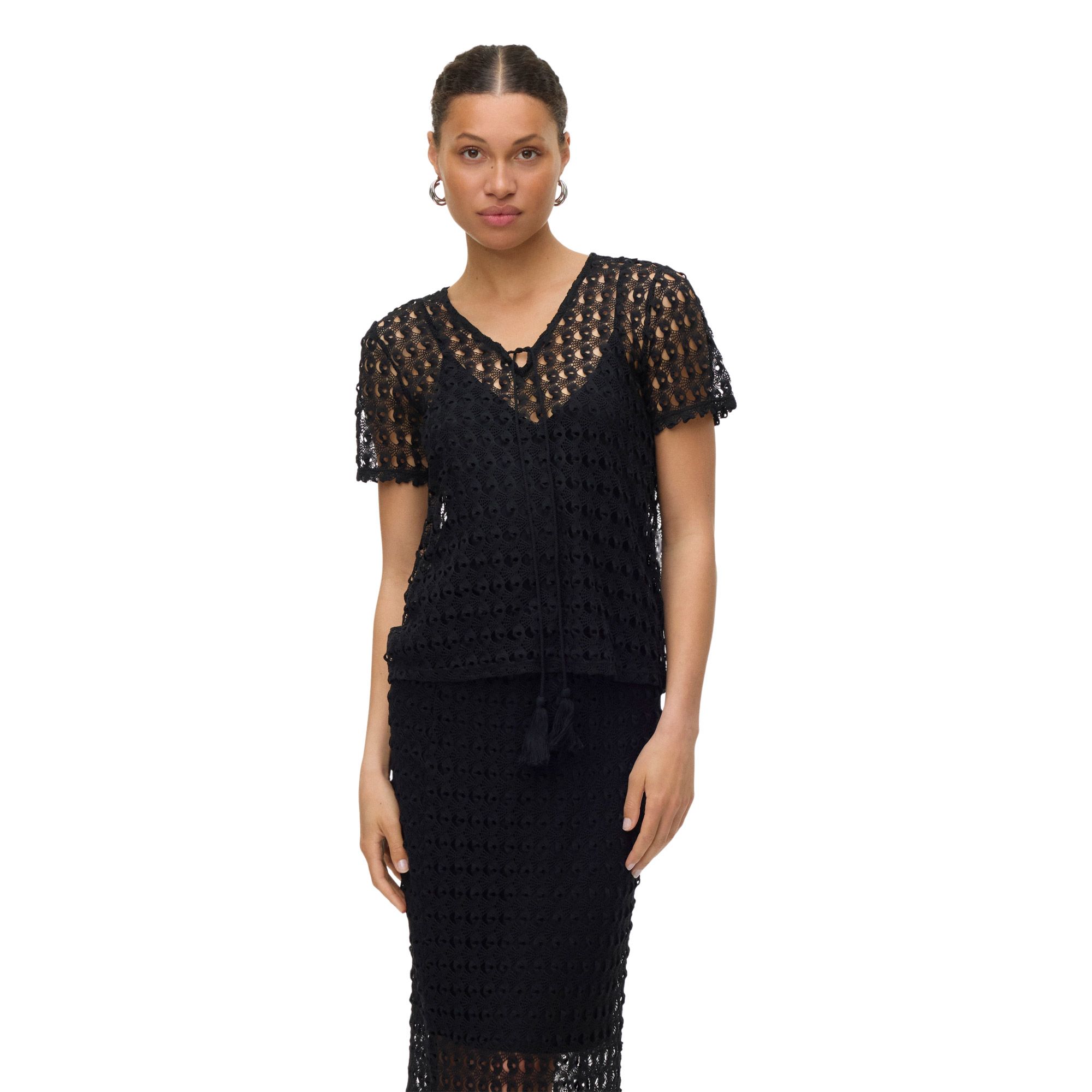 Vero Moda Dylie V-neck Woven Shirt Dames