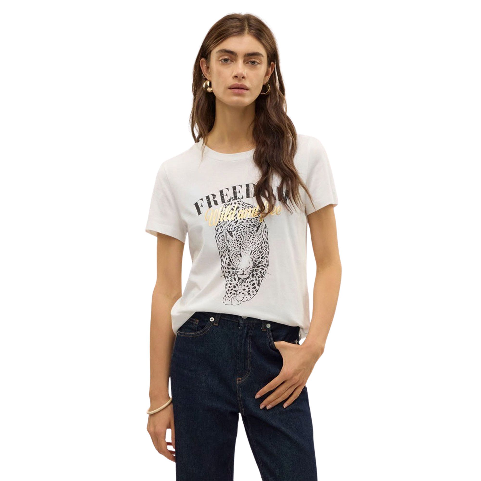 Vero Moda Vmkatrine S/S Oversized Shirt Wvn Noos dames Bloes
