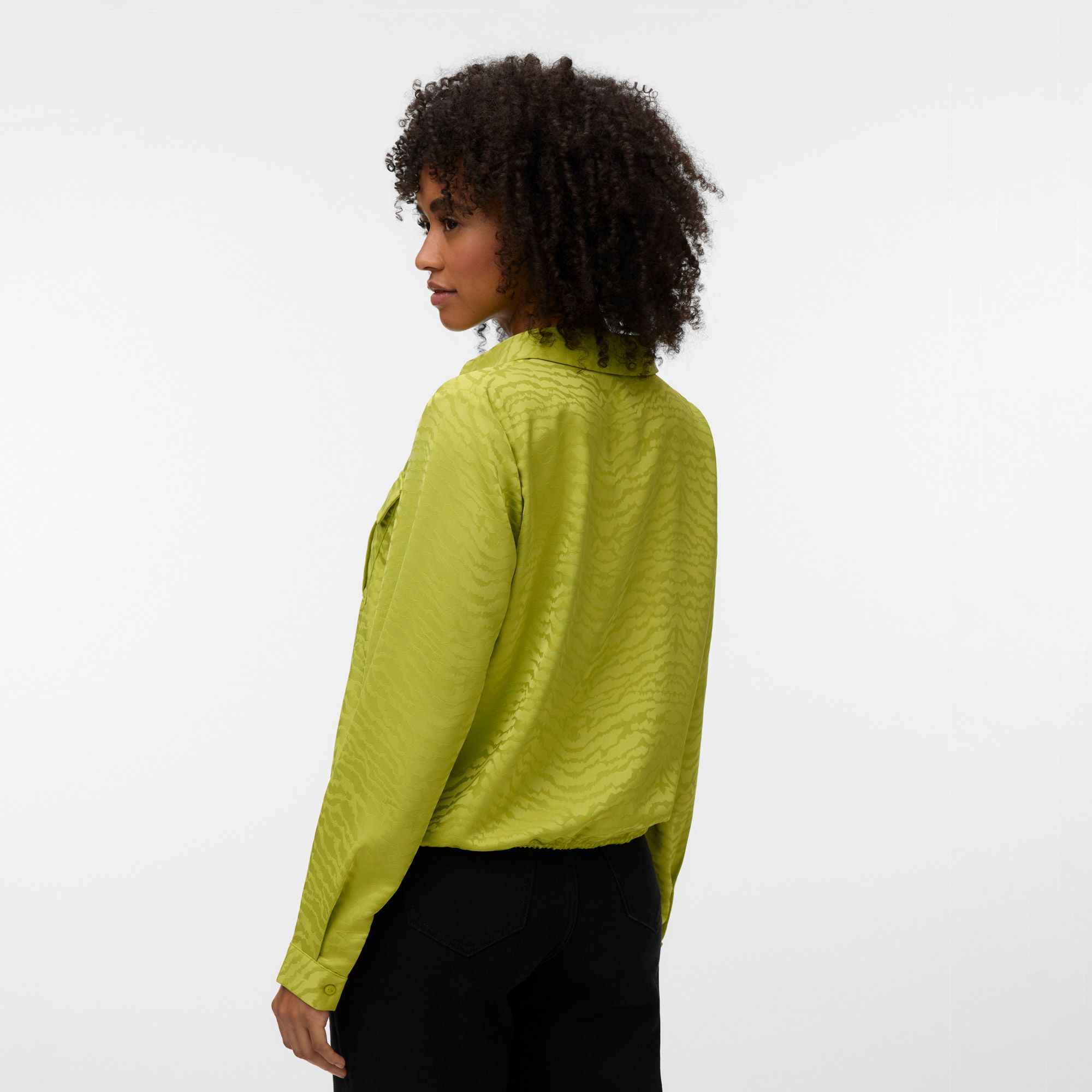 Vero Moda Marys Kira Tie LS Shirt Dames