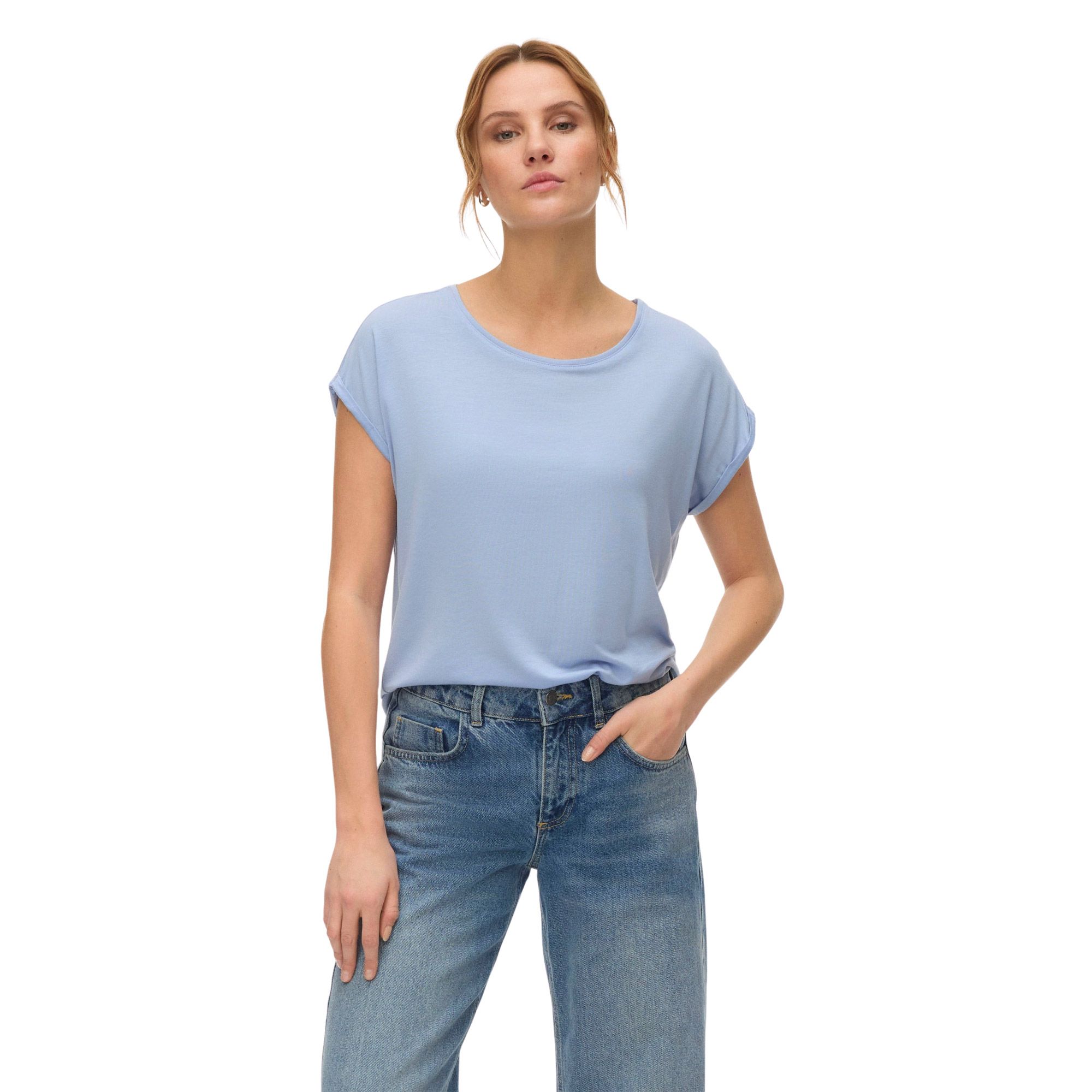 Vero Moda Mava Plain SS Shirt Dames