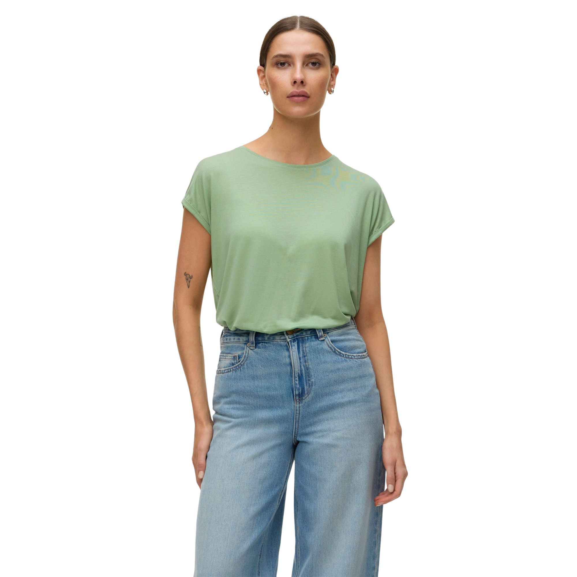 Vero Moda Mava Plain SS Shirt Dames