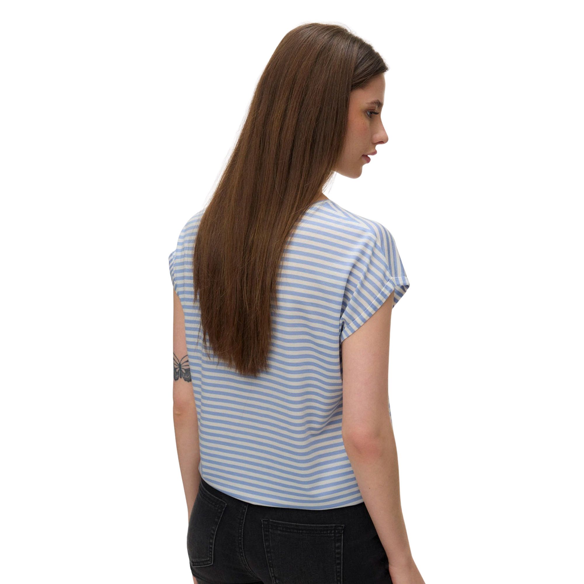Vero Moda Ava Plain Stripe Shirt Dames