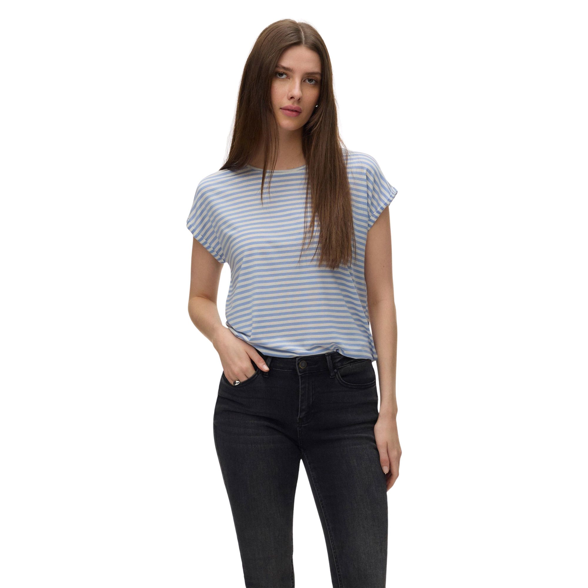 Vero Moda Ava Plain Stripe Shirt Dames