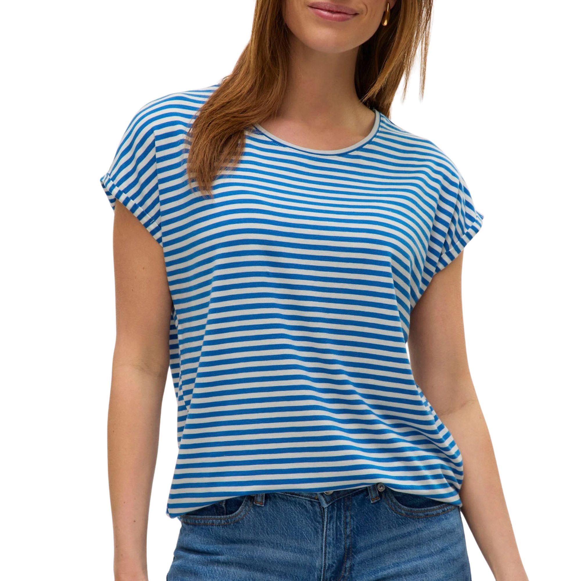 Vero Moda Ava Plain Stripe Shirt Dames