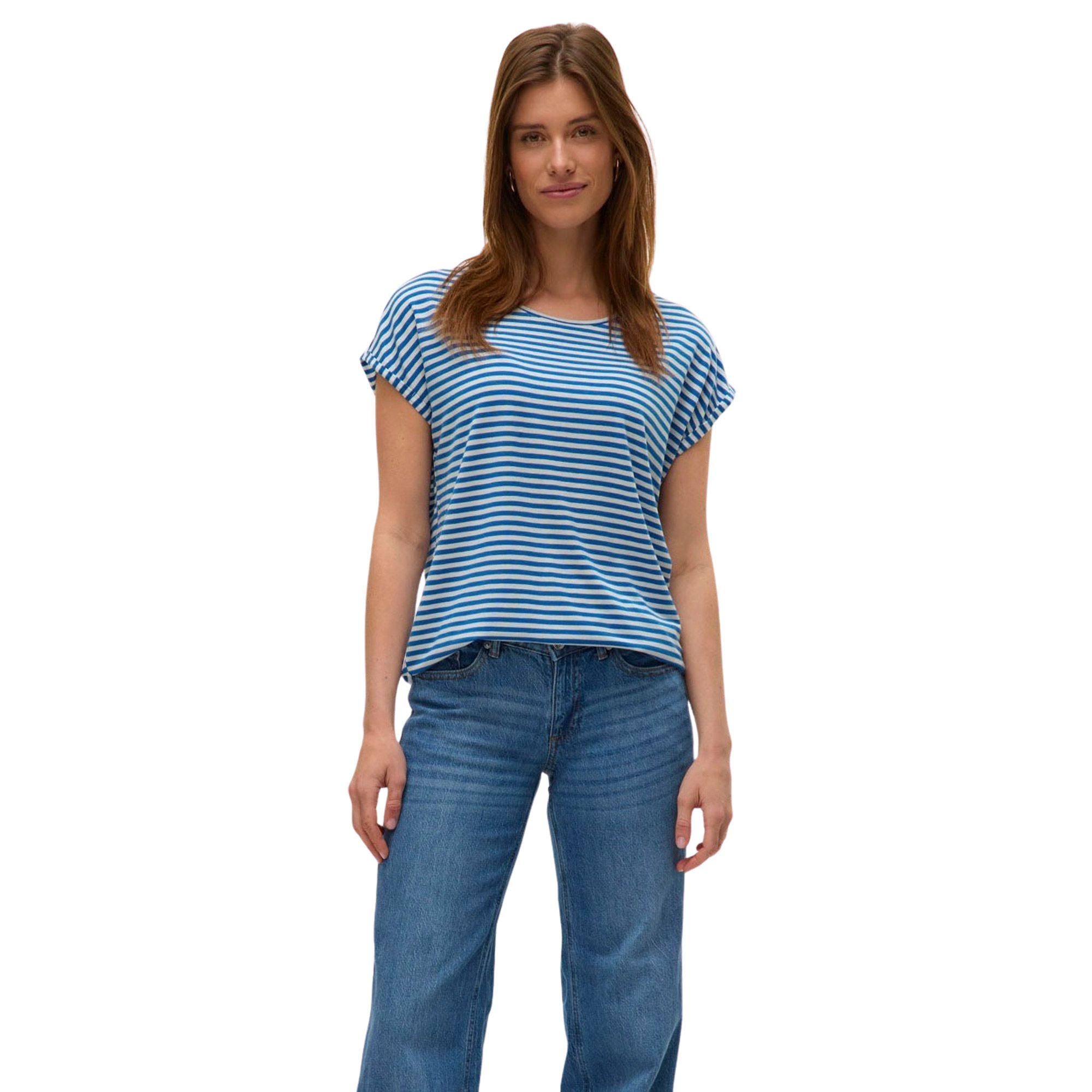Vero Moda Ava Plain Stripe Shirt Dames