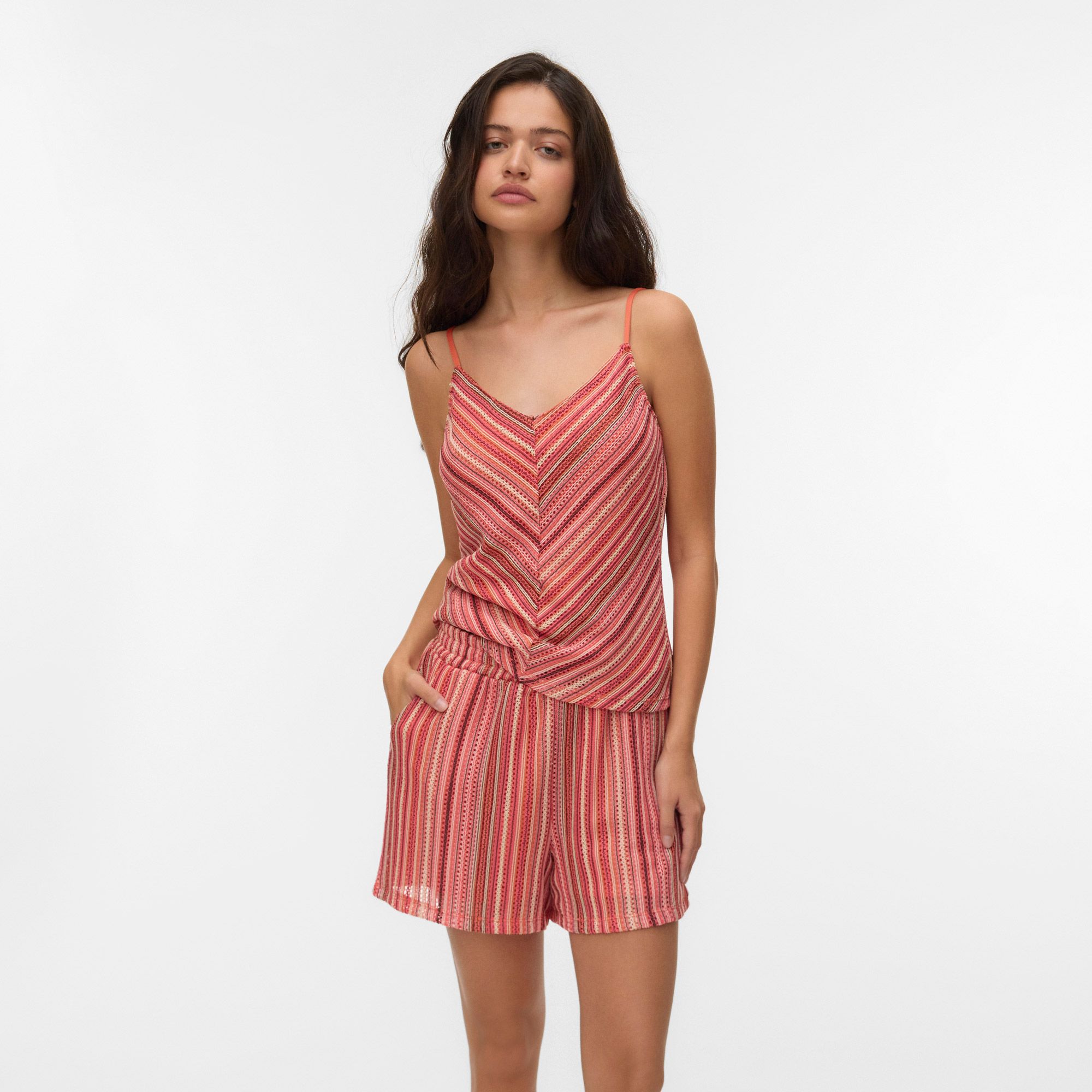 Vero Moda Demi Stripe Short Dames