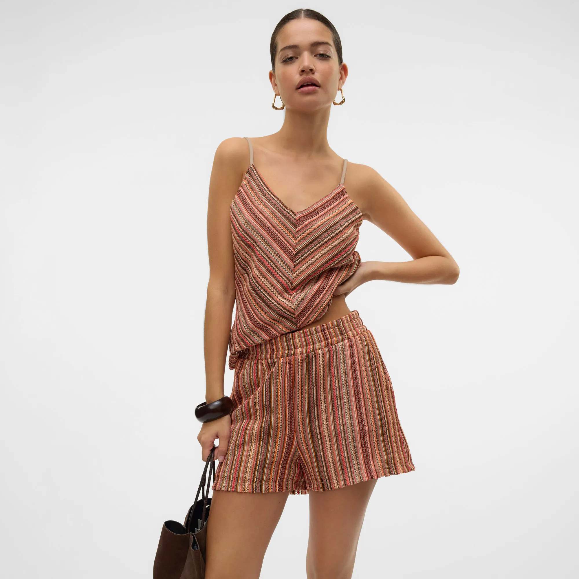 Vero Moda Demi Stripe Short Dames