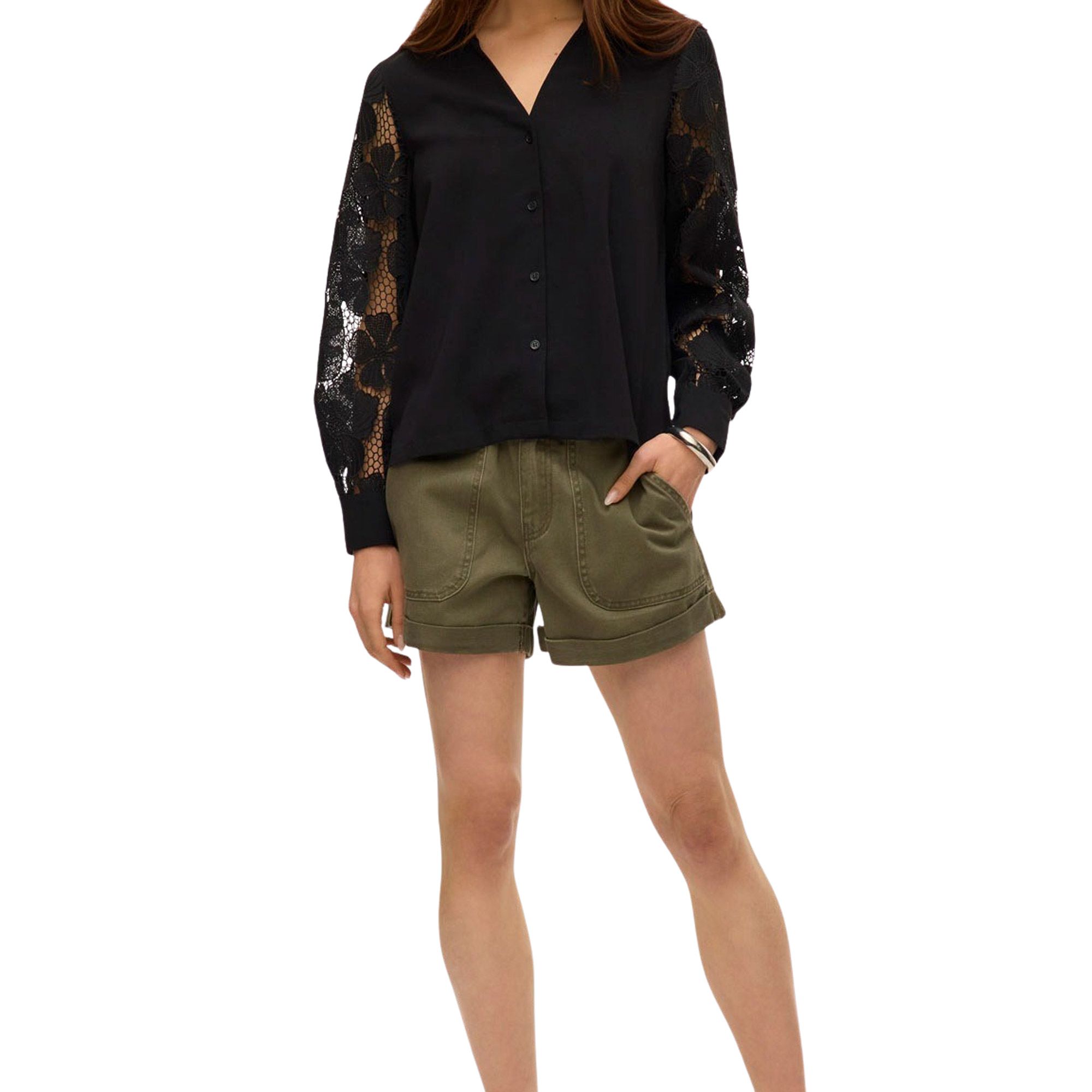 Vero Moda Aurora Cargo Short Dames