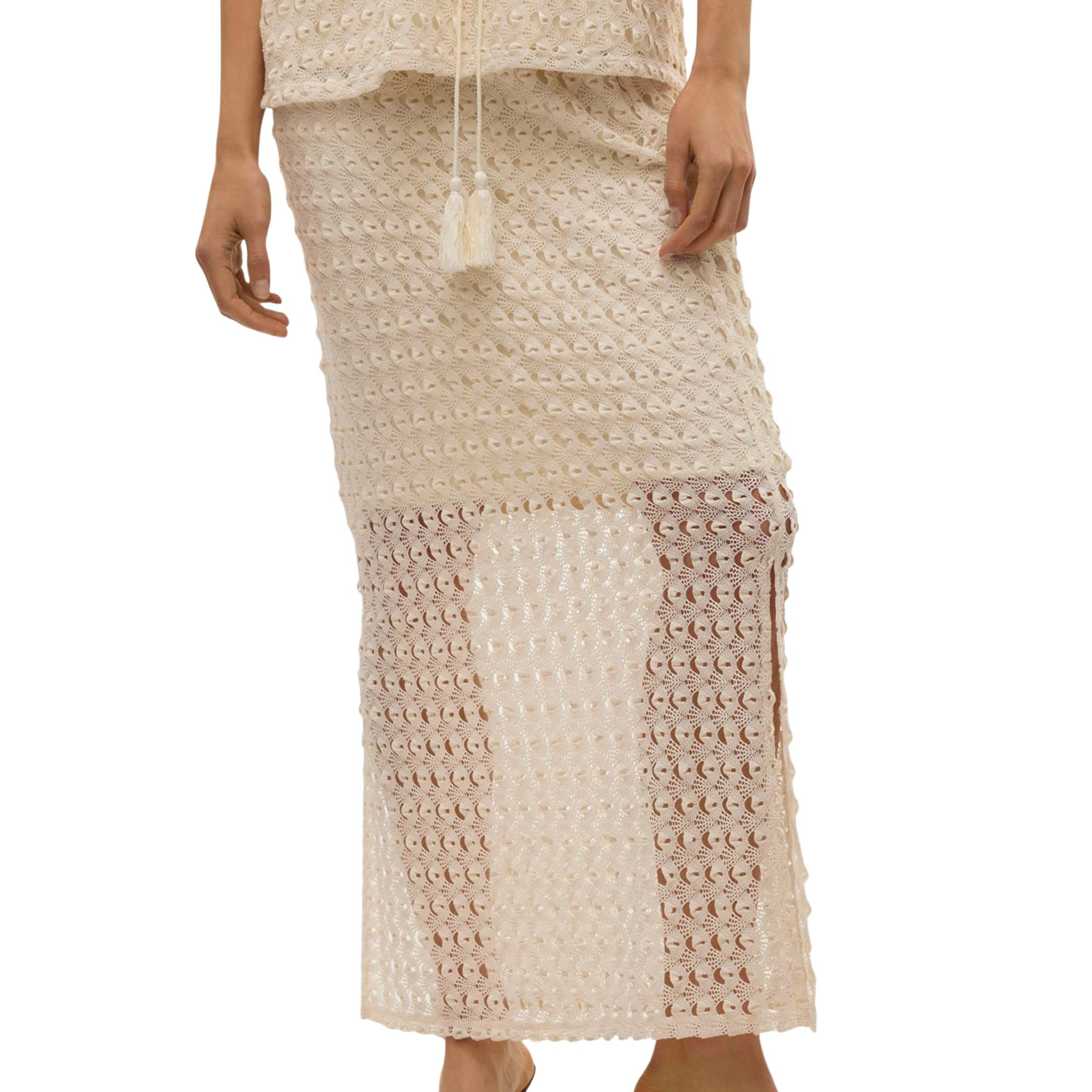 Vero Moda Dylie HW Long Woven Rok Dames