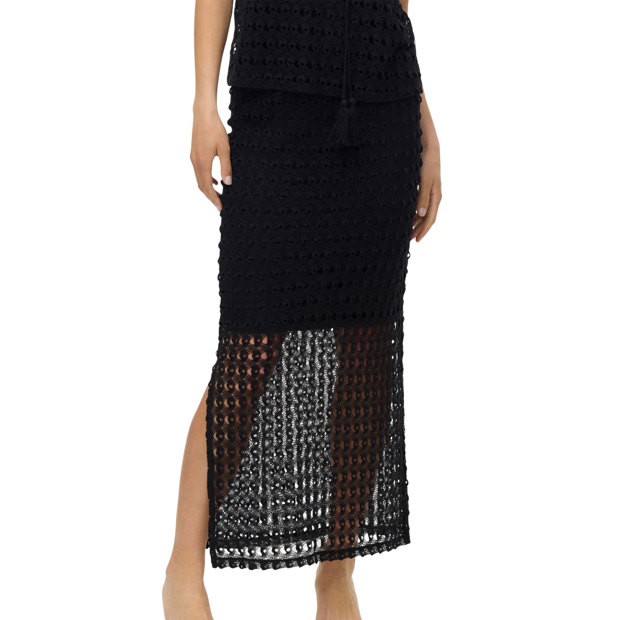 Vero Moda Dylie HW Long Woven Rok Dames