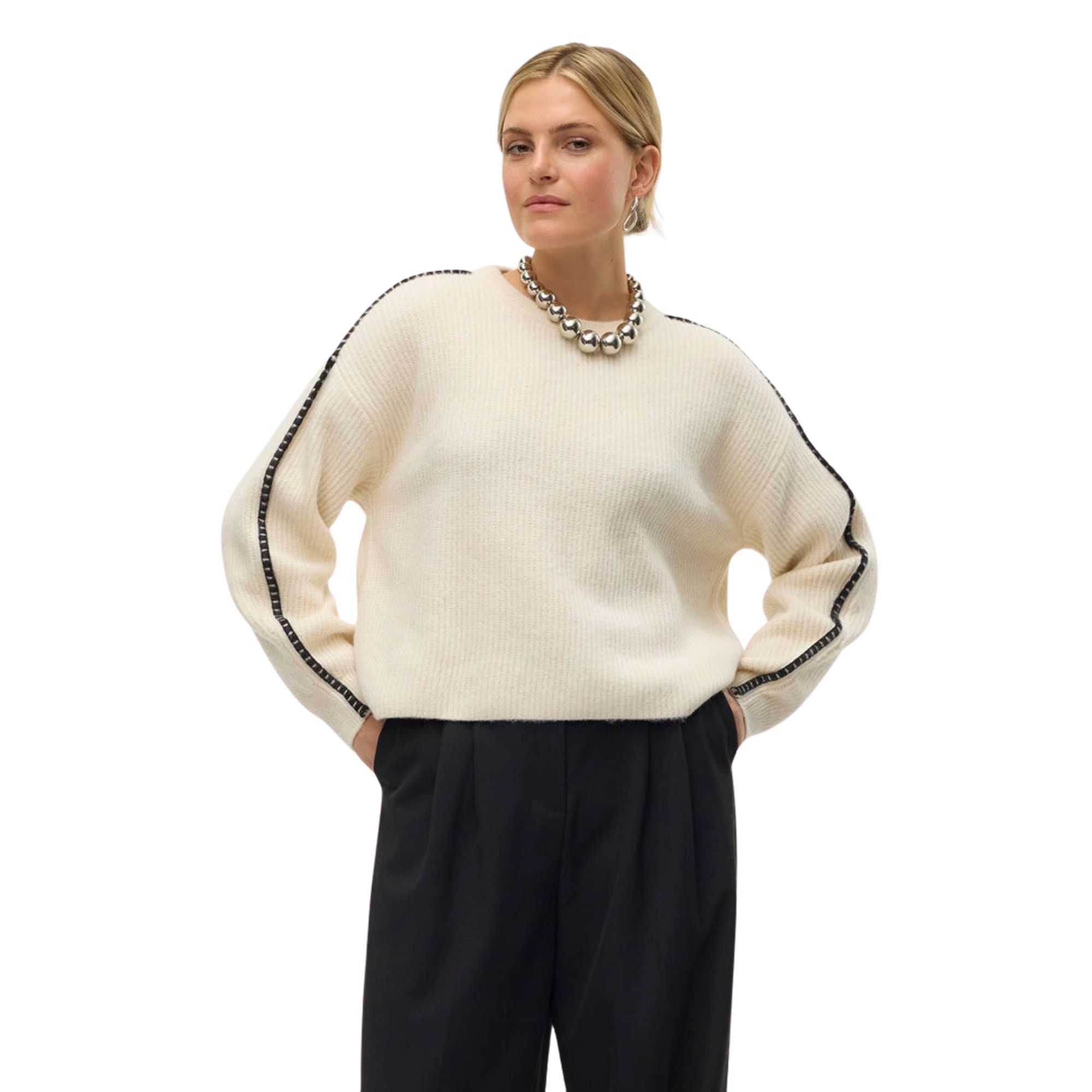 Vero Moda Zora Crew Neck Pullover Dames