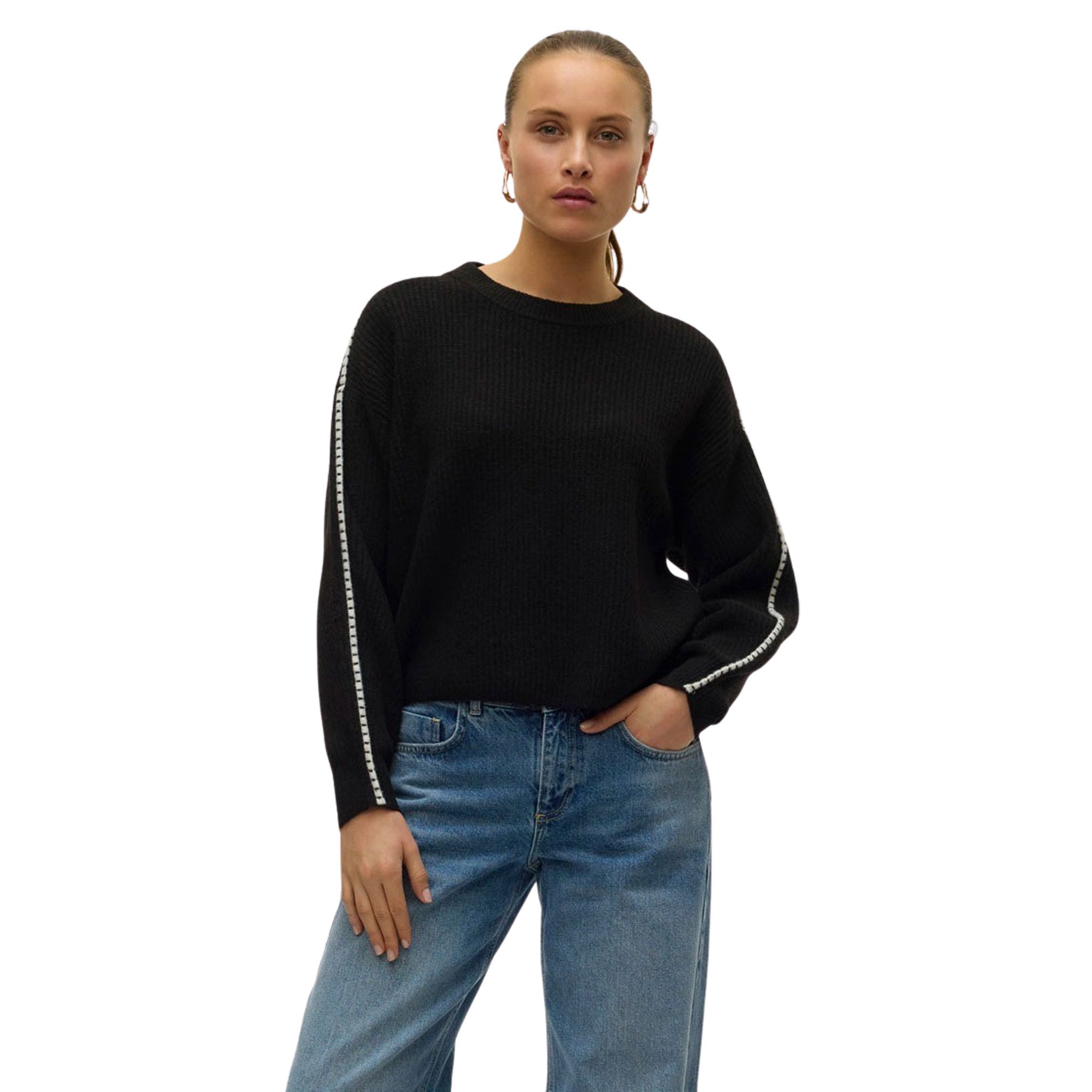 Vero Moda Zora Crew Neck Pullover Dames