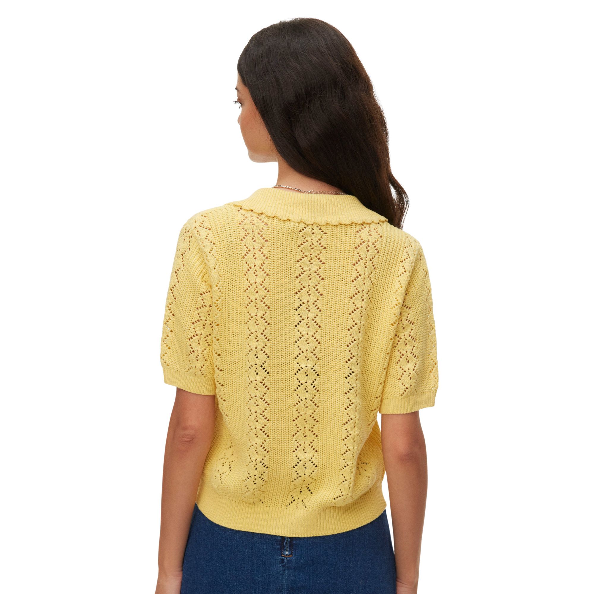 Vero Moda Daria SS Poloneck Knit Cardigan Women