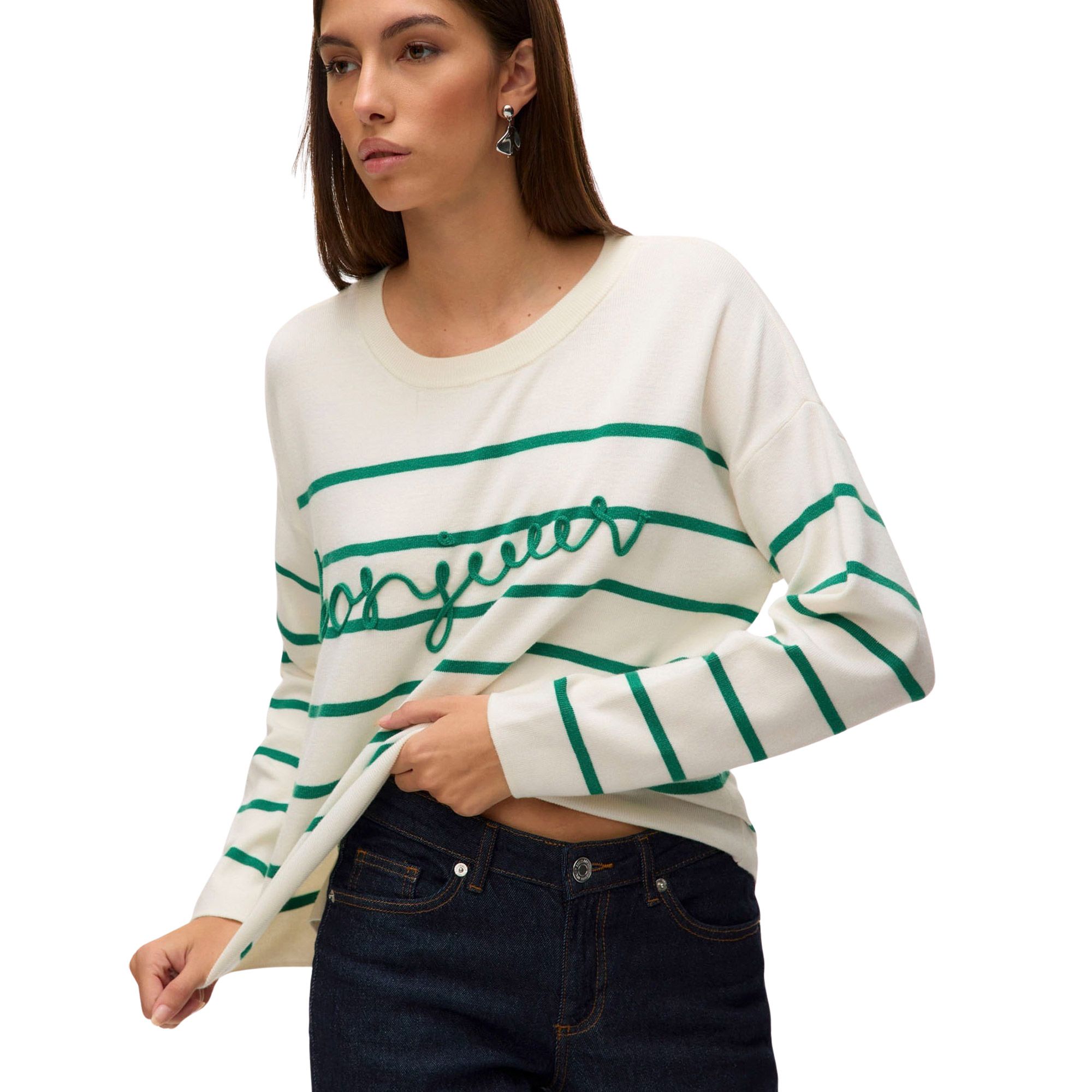Vero Moda Maria Bonjour Gebreide trui Dames