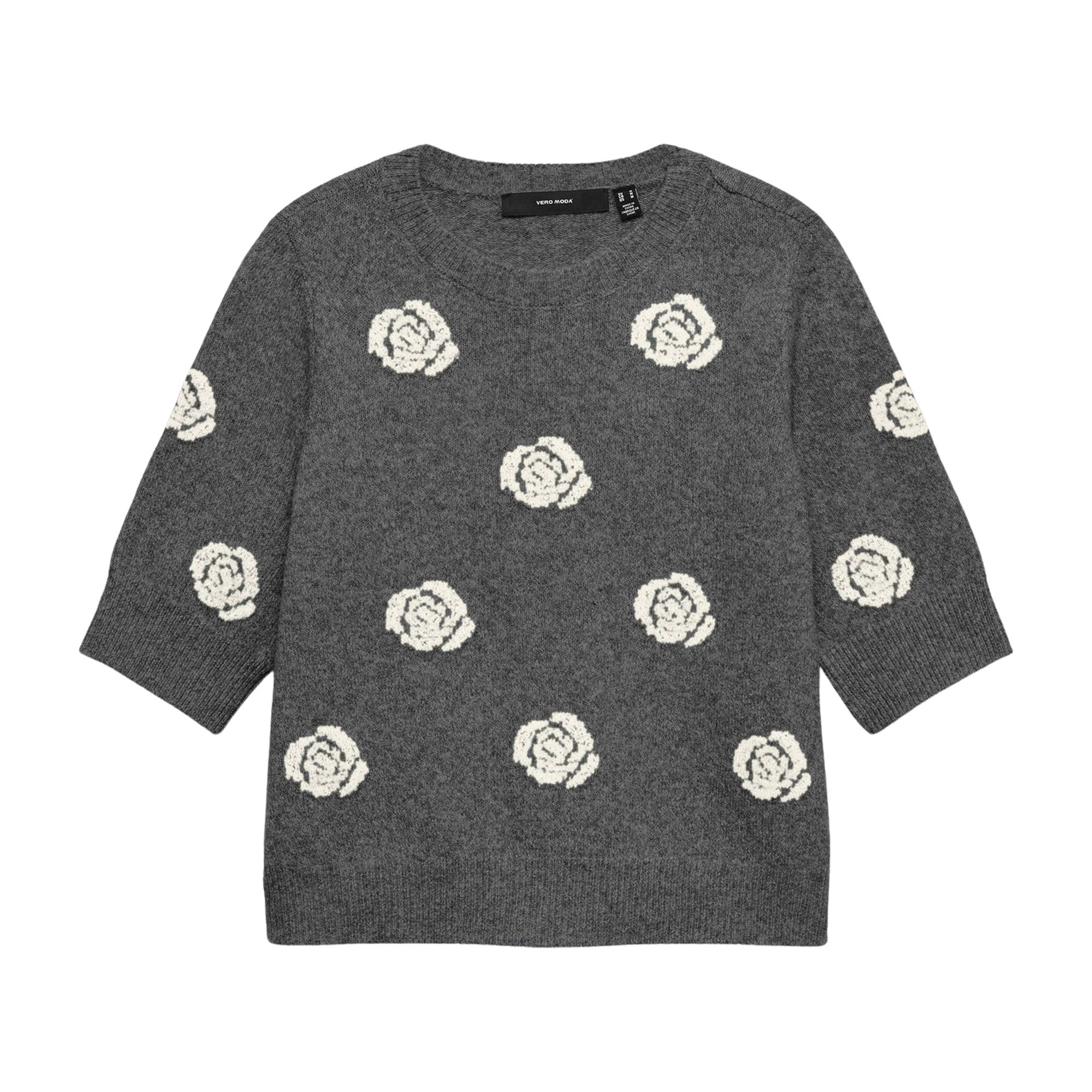 Vero Moda Doffy Intarsia 2/4 Knit Trui Dames