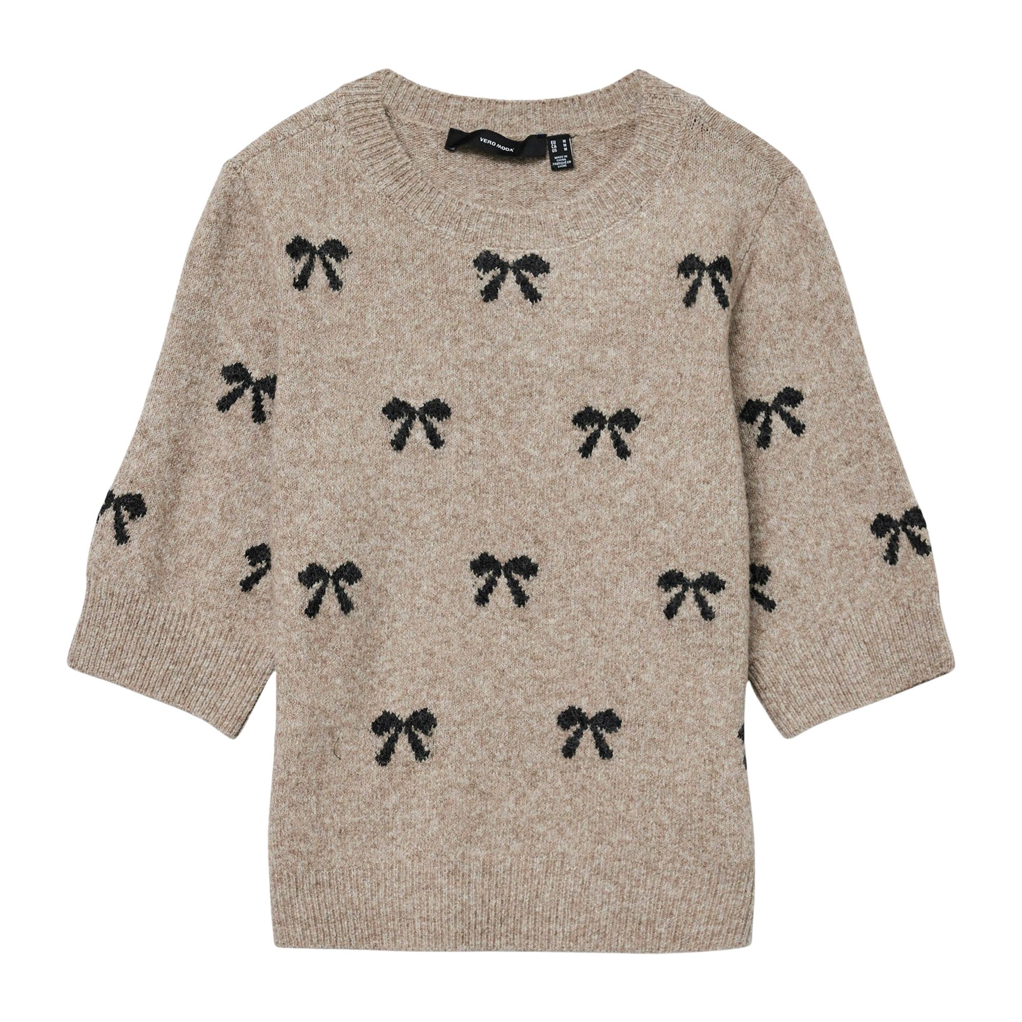 Vero Moda Doffy Intarsia 2/4 Knit Trui Dames