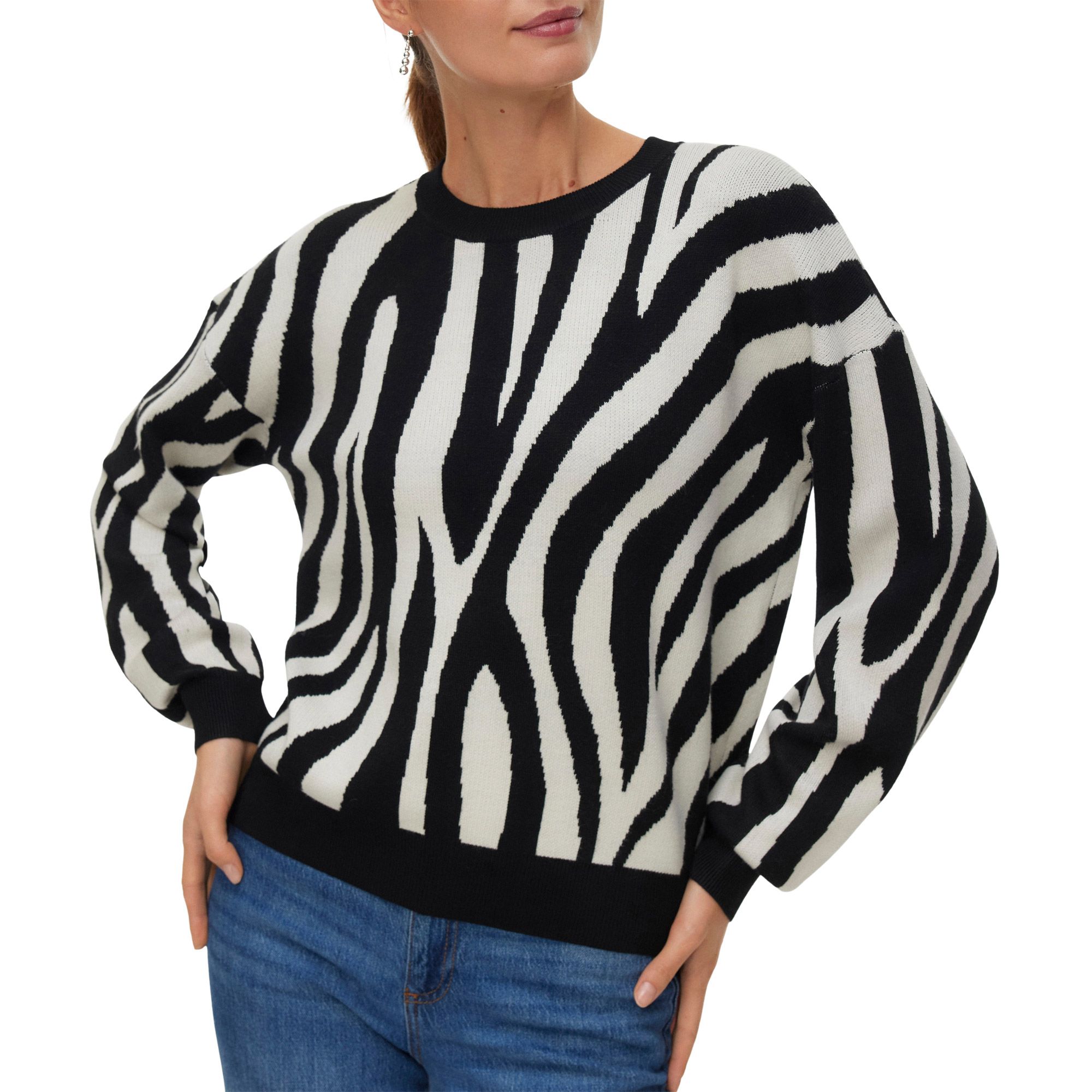Vero Moda Silje Animal Sweater Dames