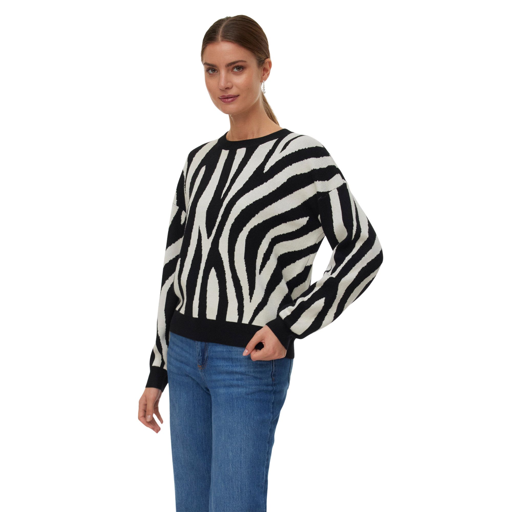 Vero Moda Silje Animal Sweater Dames