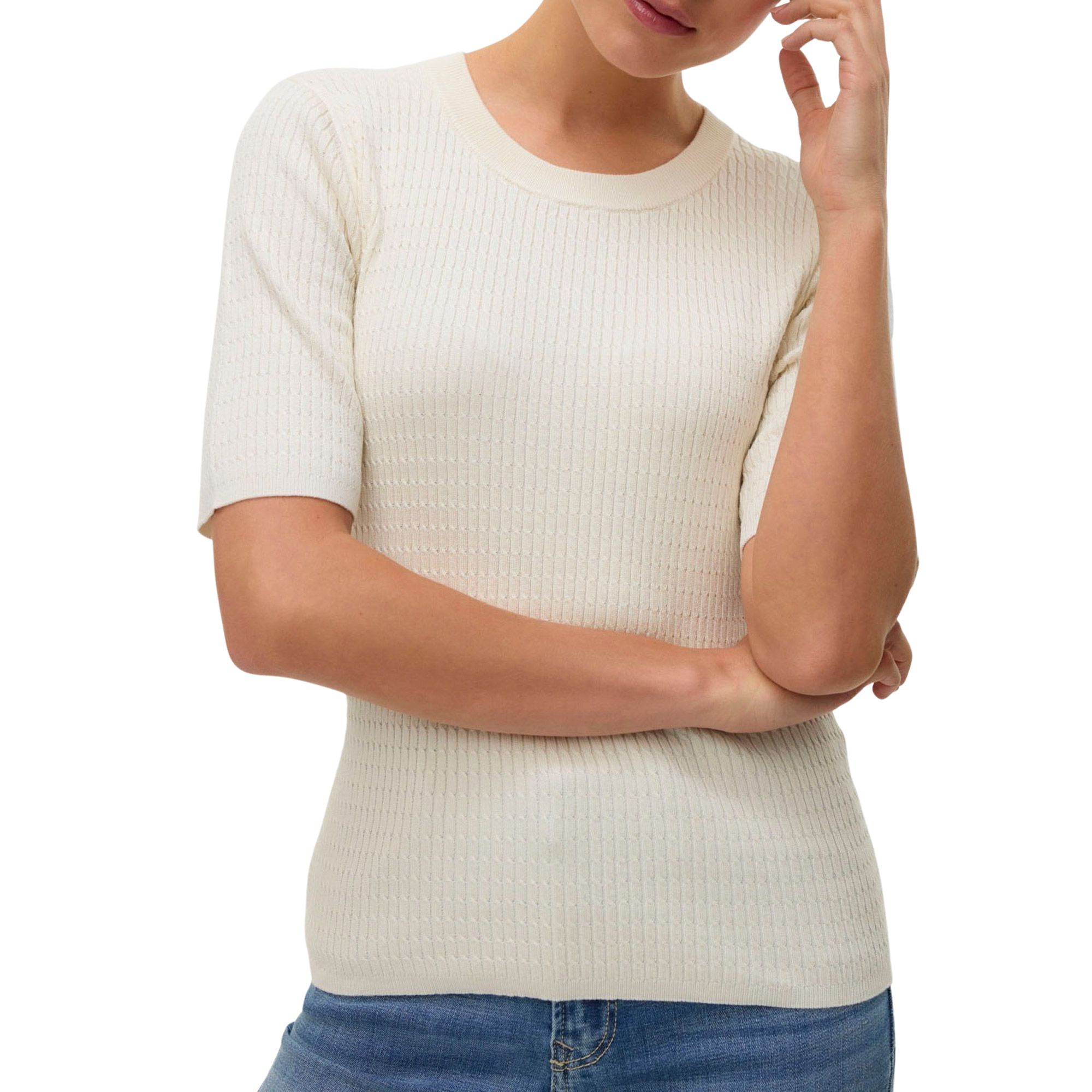 Vero Moda Silje 2/4 Cable Sweater Dames
