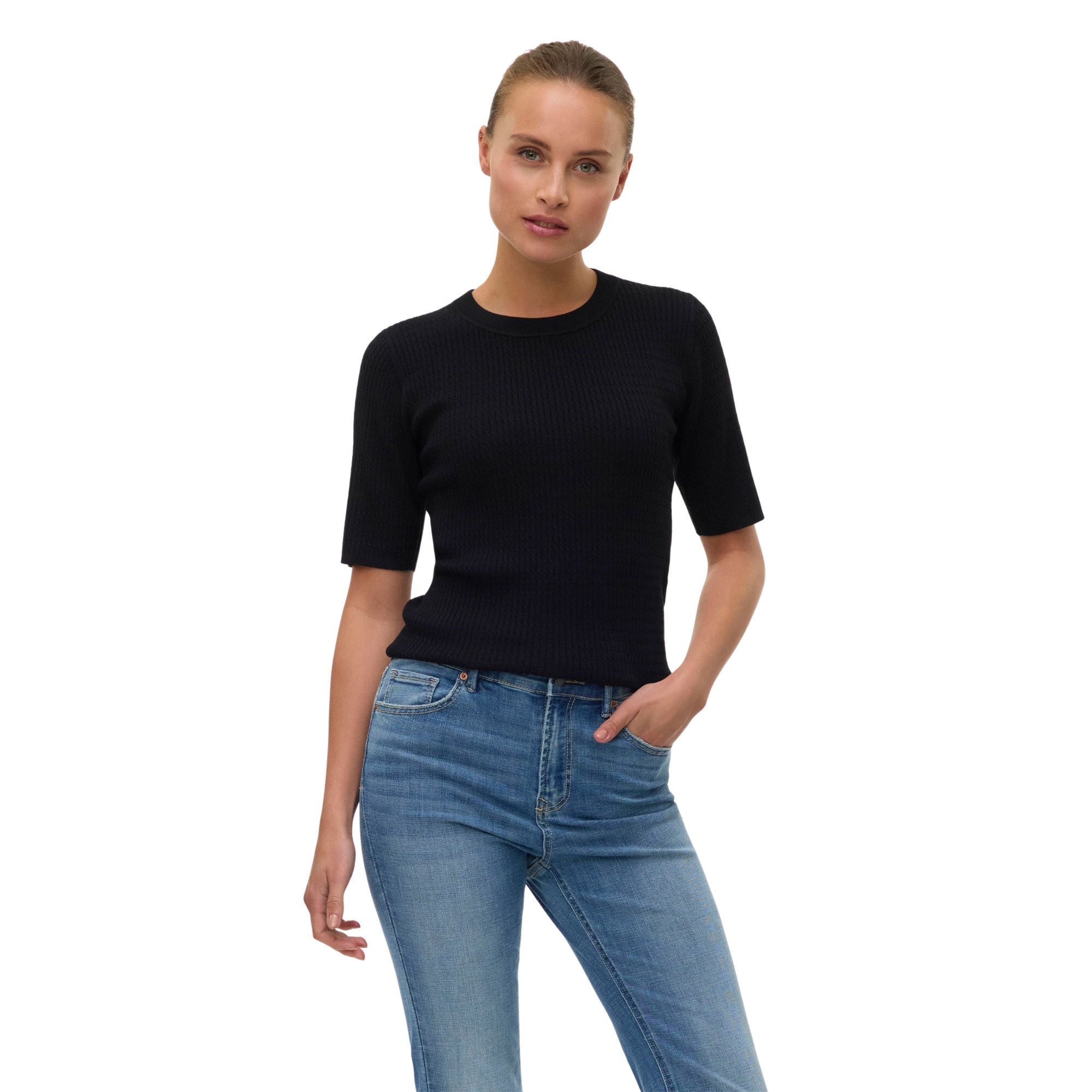 Vero Moda Silje 2/4 Cable Sweater Dames