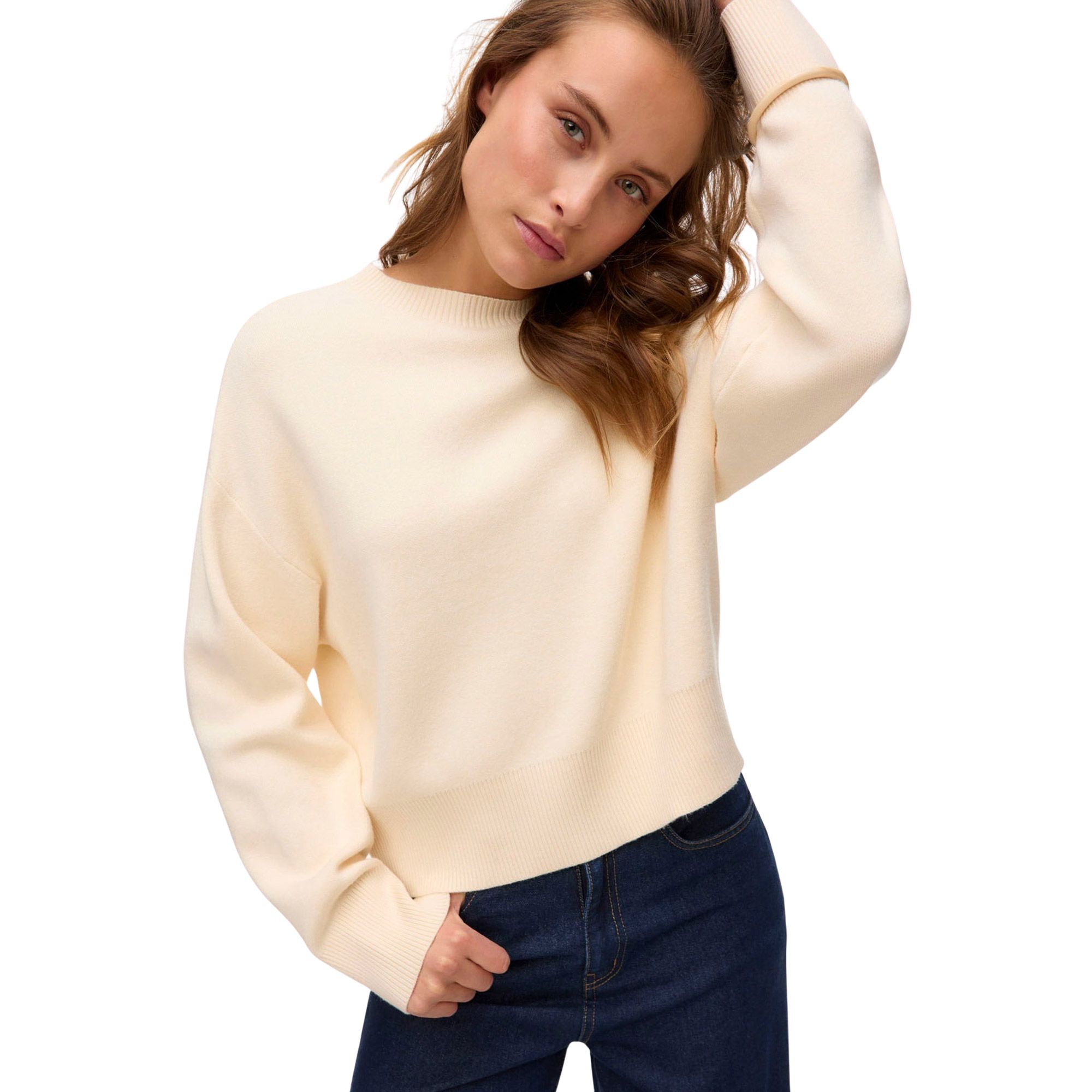 Vero Moda Gold Art Sweater Dames