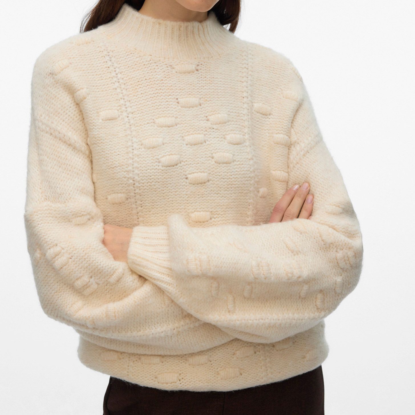 Vero Moda Kaia LS Highneck Sweater Dames