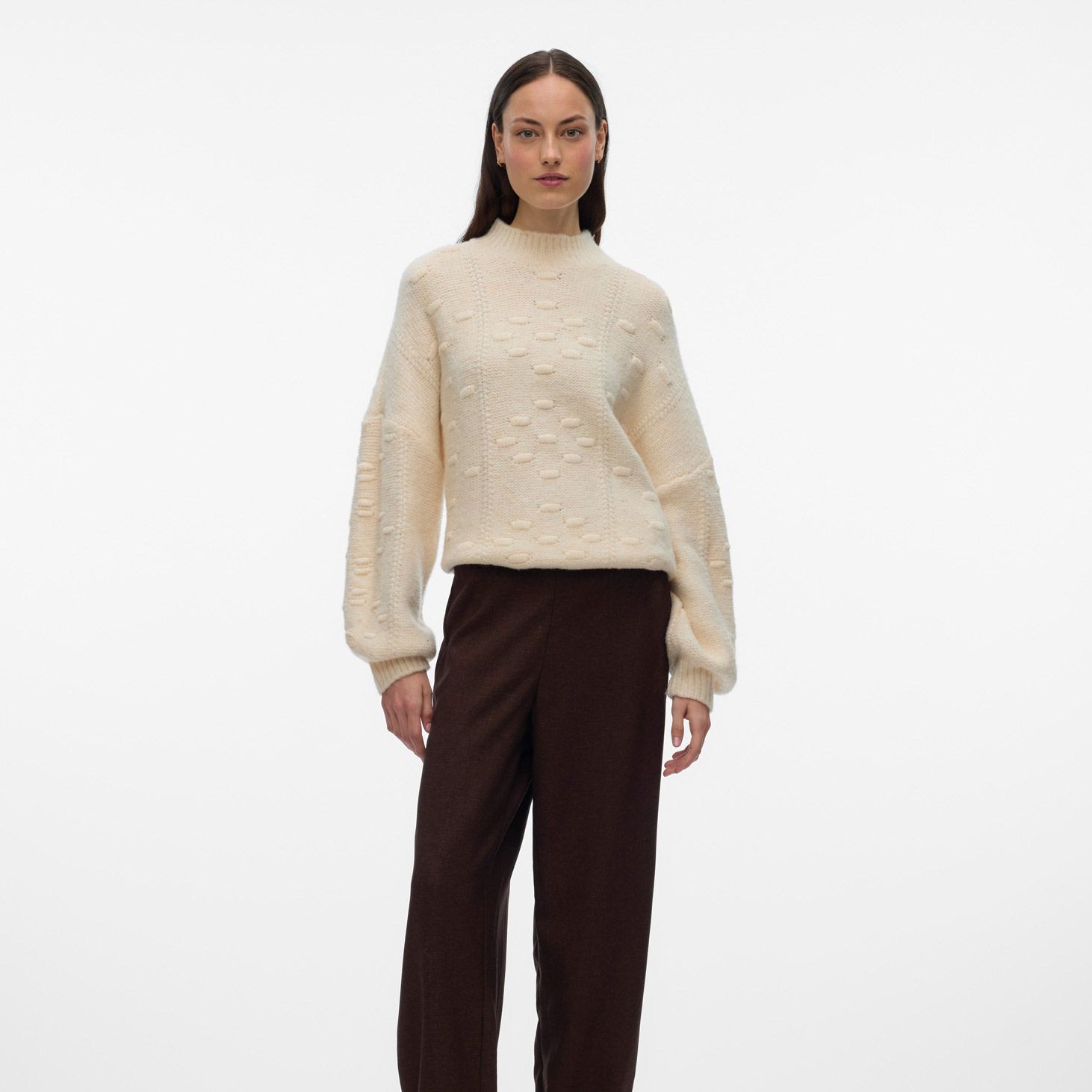 Vero Moda Kaia LS Highneck Sweater Dames
