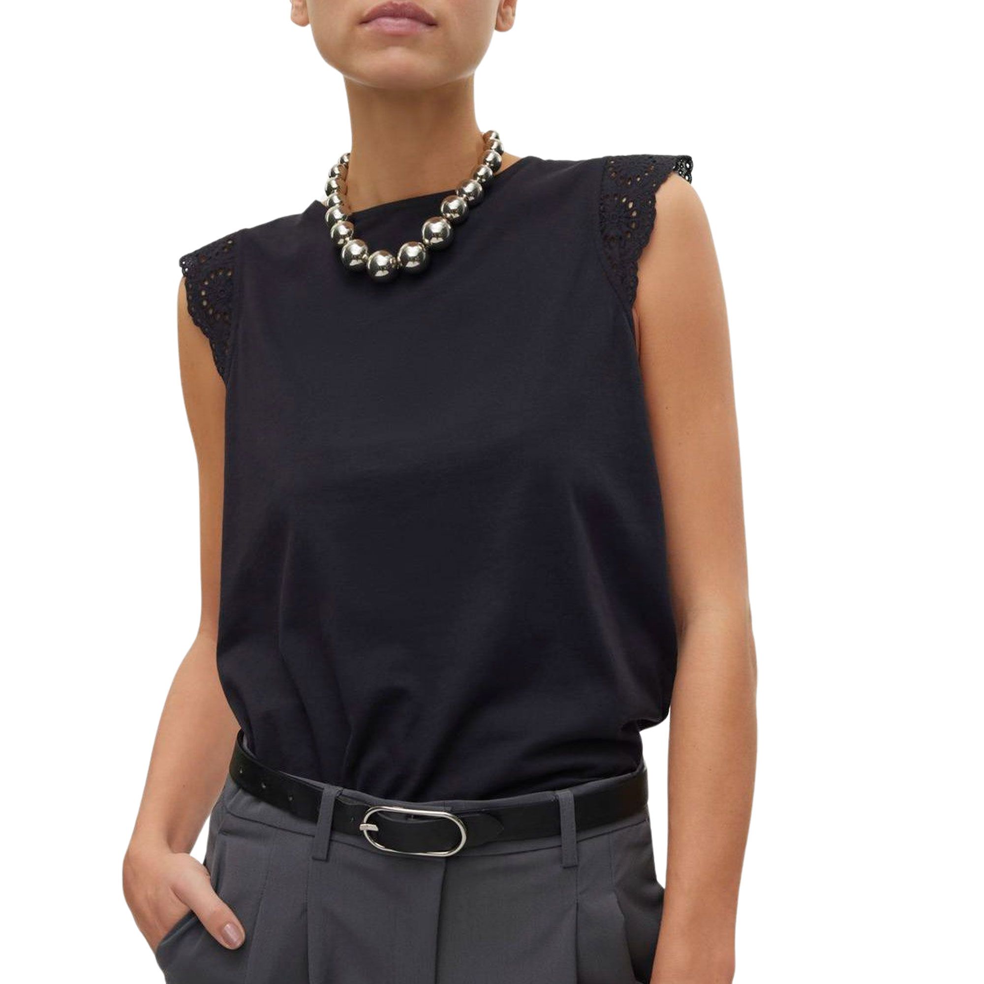 Vero Moda Emily Gathering SL Shirt Dames